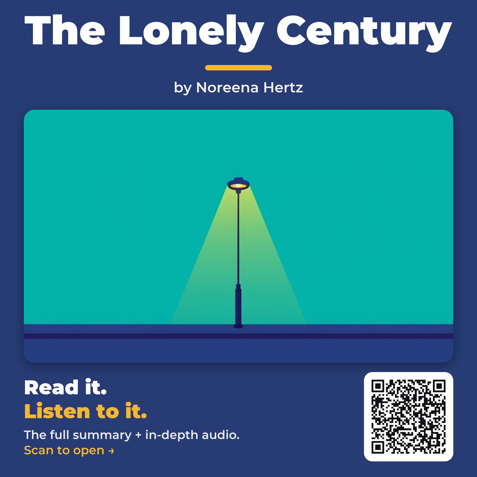 The Lonely Century — by Noreena Hertz