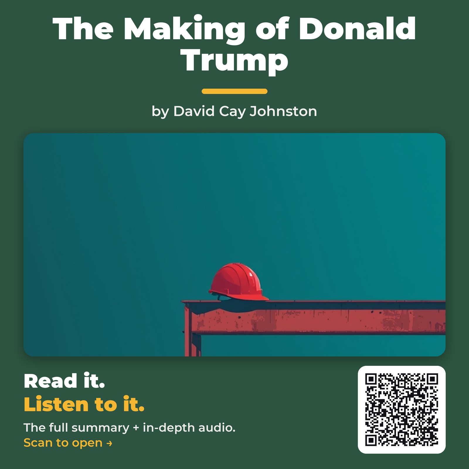 The Making of Donald Trump — by David Cay Johnston