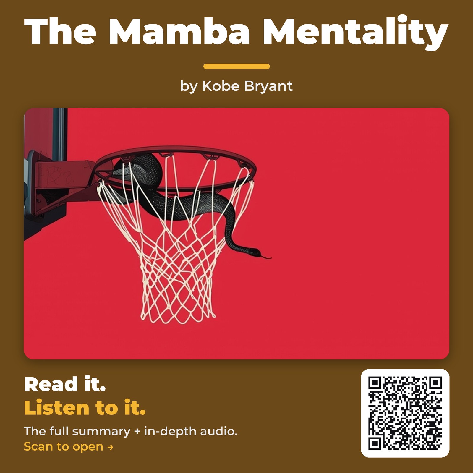 The Mamba Mentality — by Kobe Bryant
