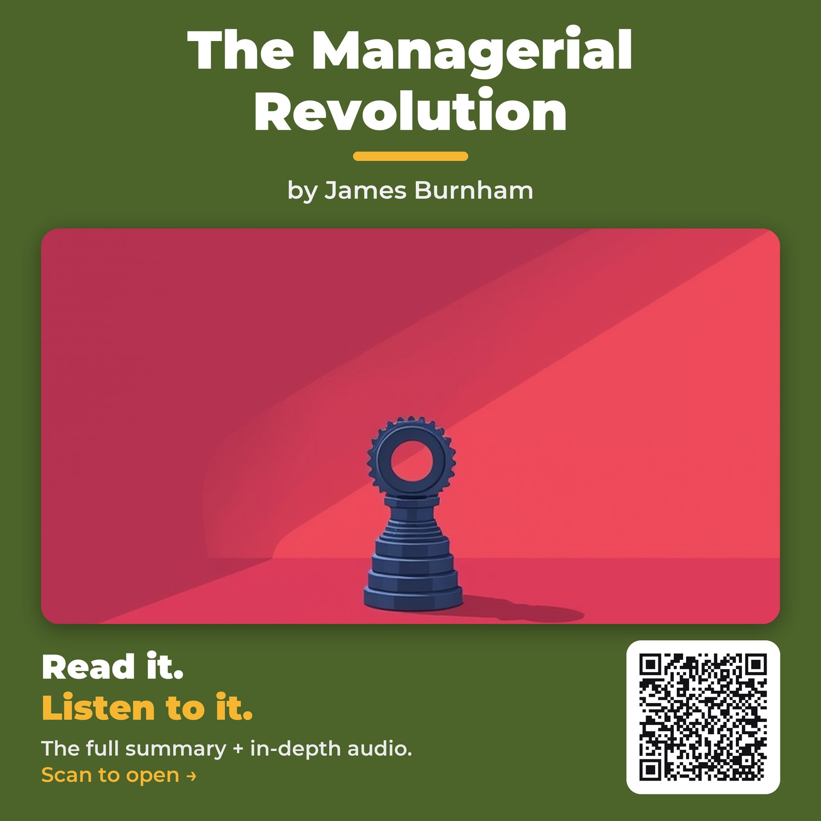 The Managerial Revolution — by James Burnham