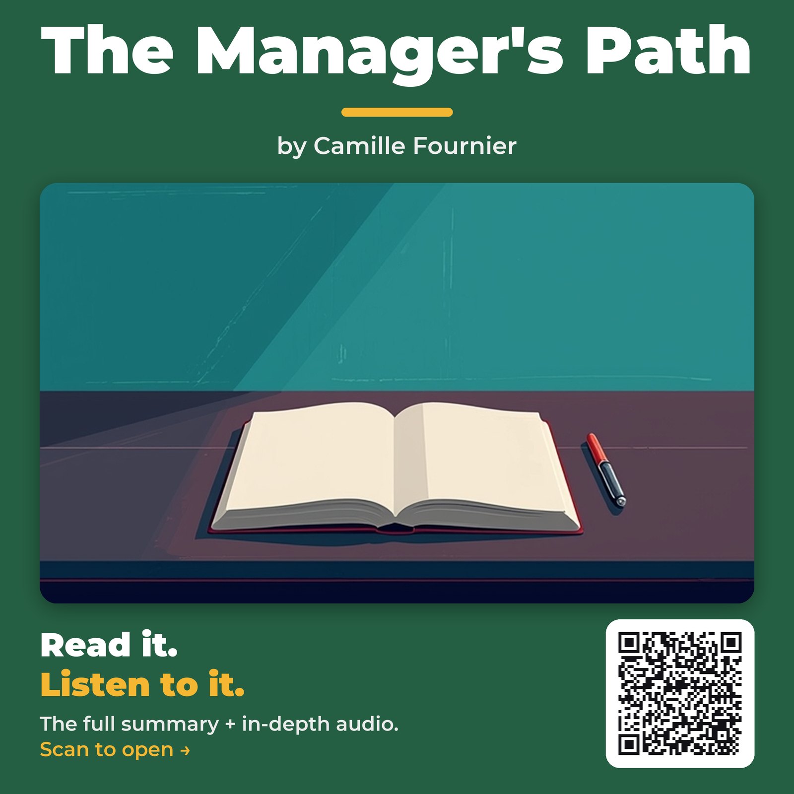 The Manager’s Path — by Camille Fournier