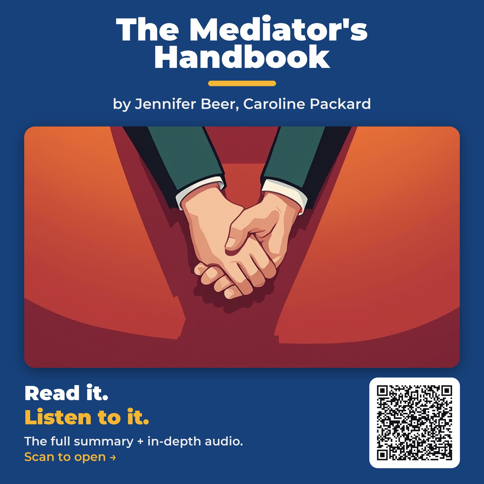 The Mediator’s Handbook — by Jennifer Beer, Caroline Packard