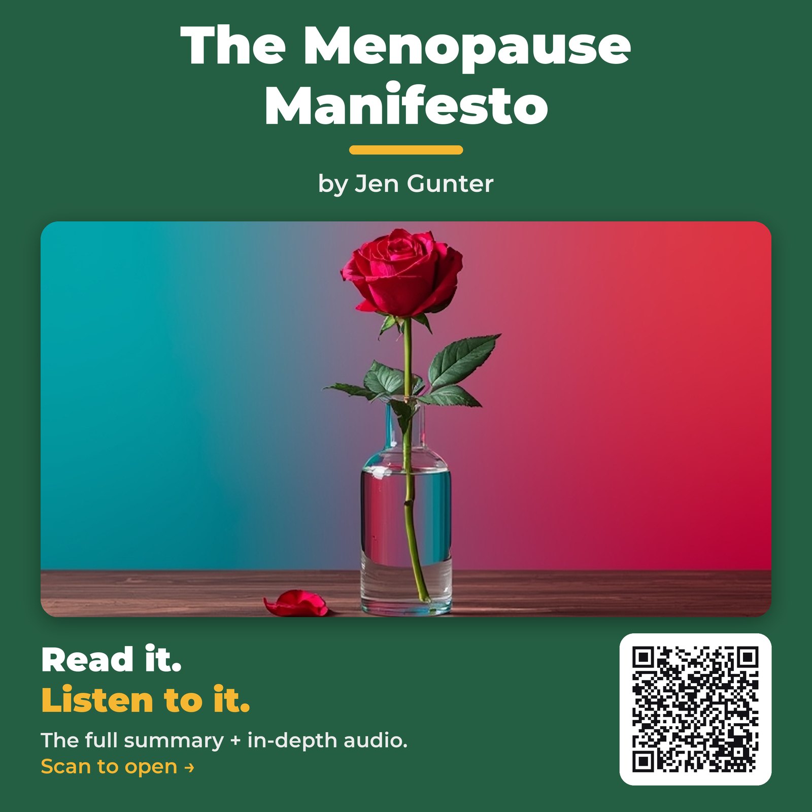 The Menopause Manifesto — by Jen Gunter