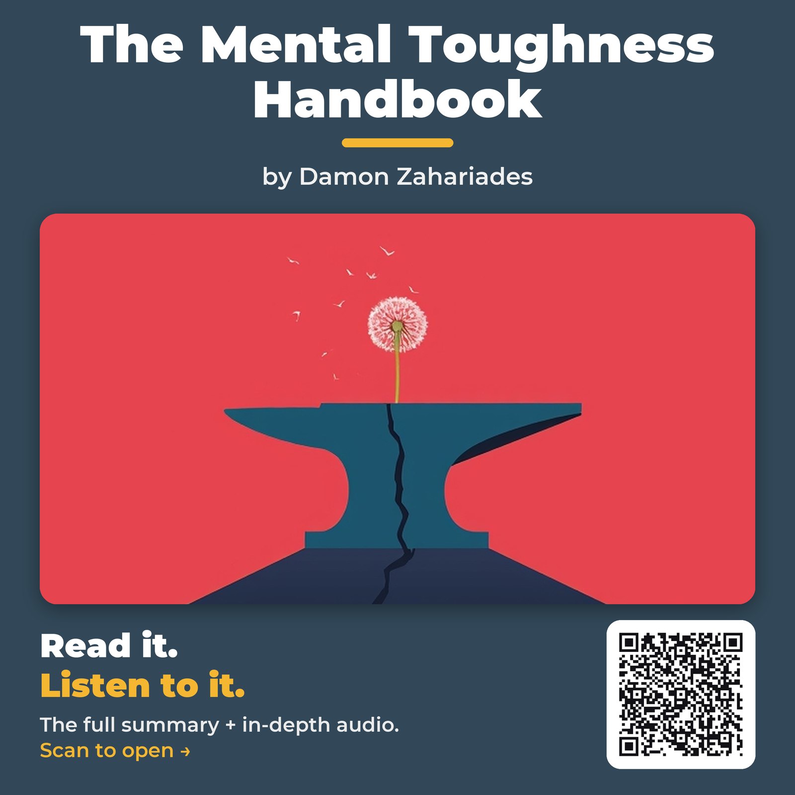 The Mental Toughness Handbook — by Damon Zahariades