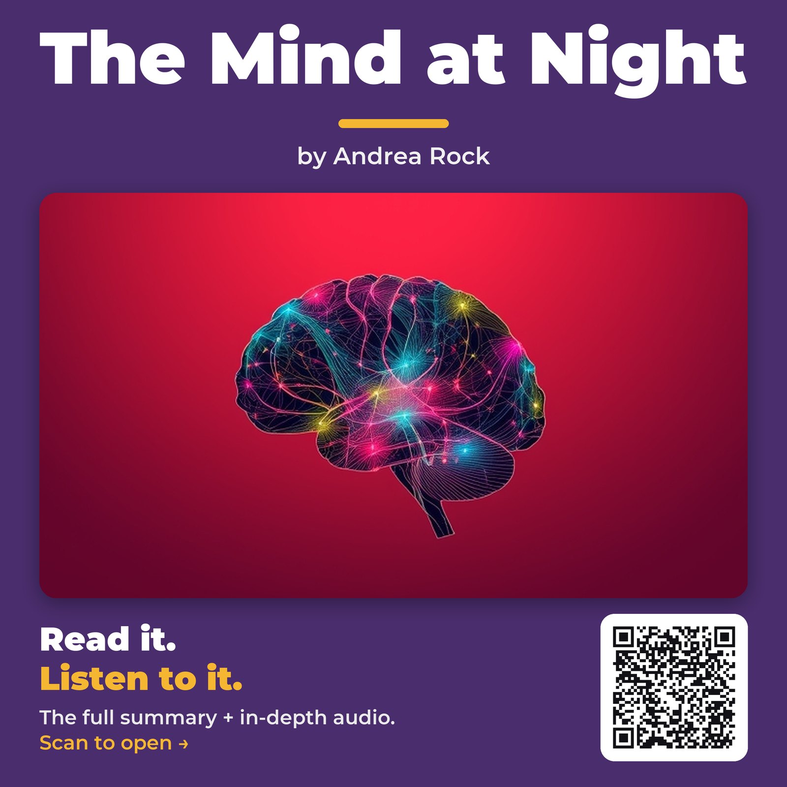 The Mind at Night — by Andrea Rock