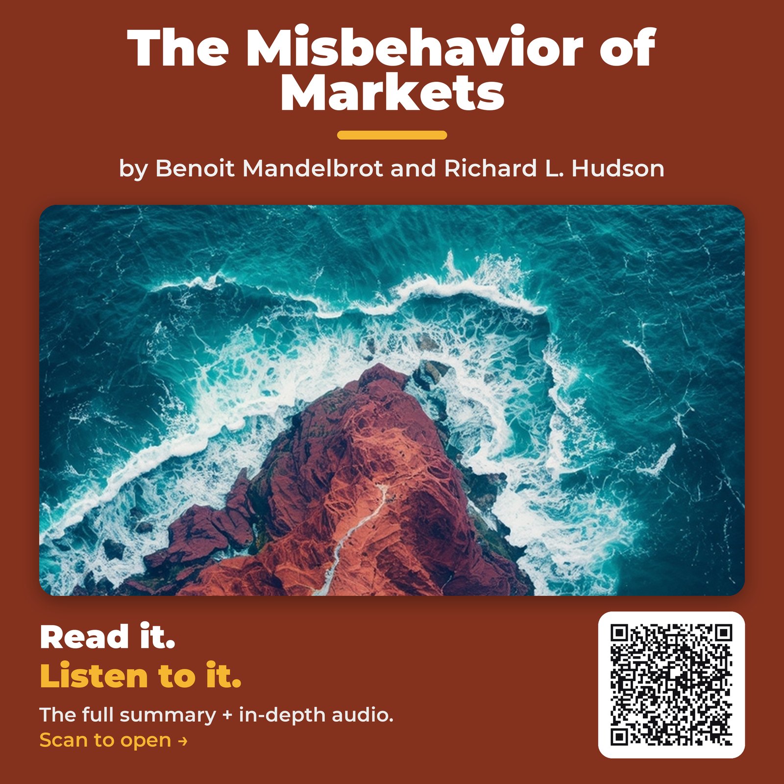 The Misbehavior of Markets — by Benoit Mandelbrot and Richard L. Hudson