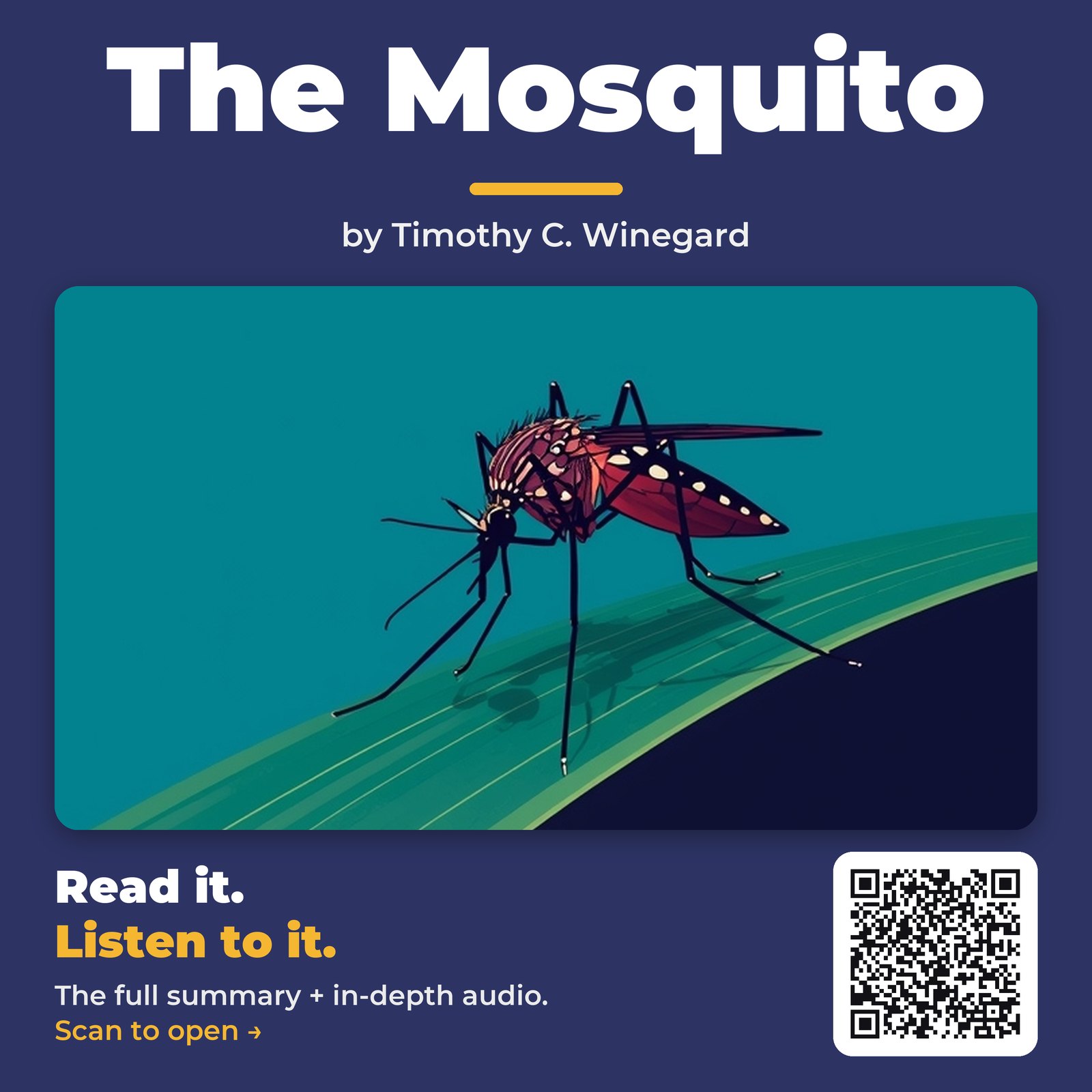 The Mosquito — by Timothy C. Winegard
