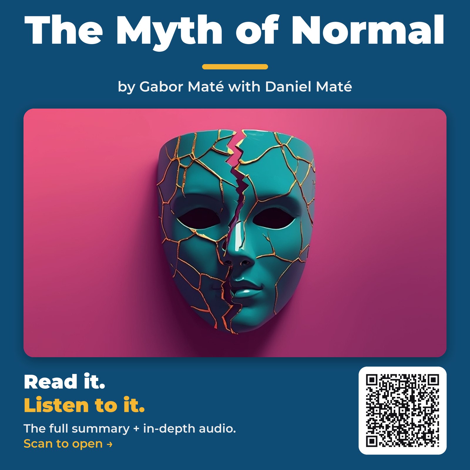 The Myth of Normal — by Gabor Maté with Daniel Maté