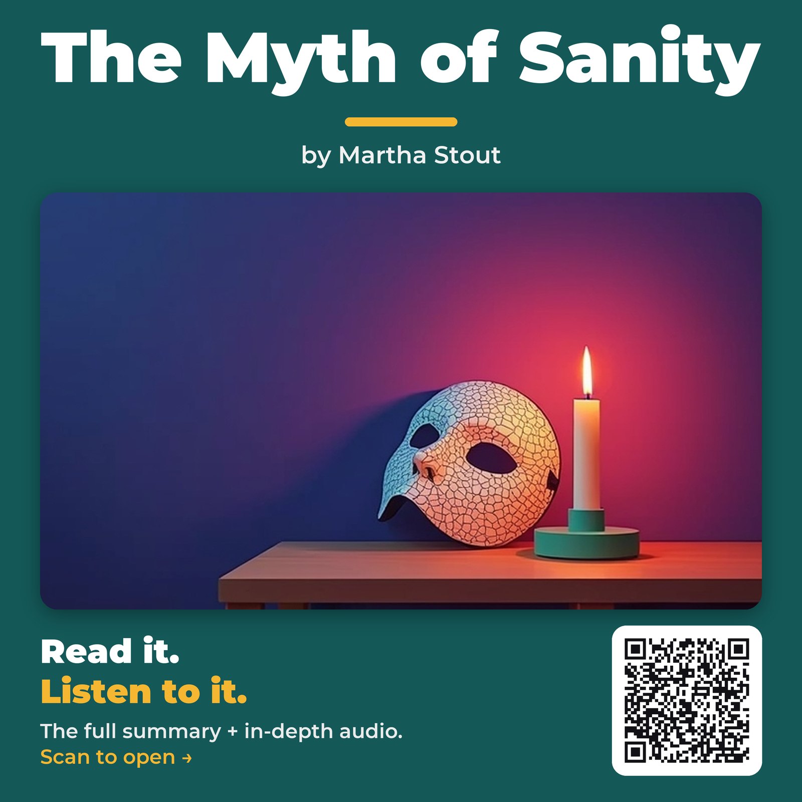 The Myth of Sanity — by Martha Stout