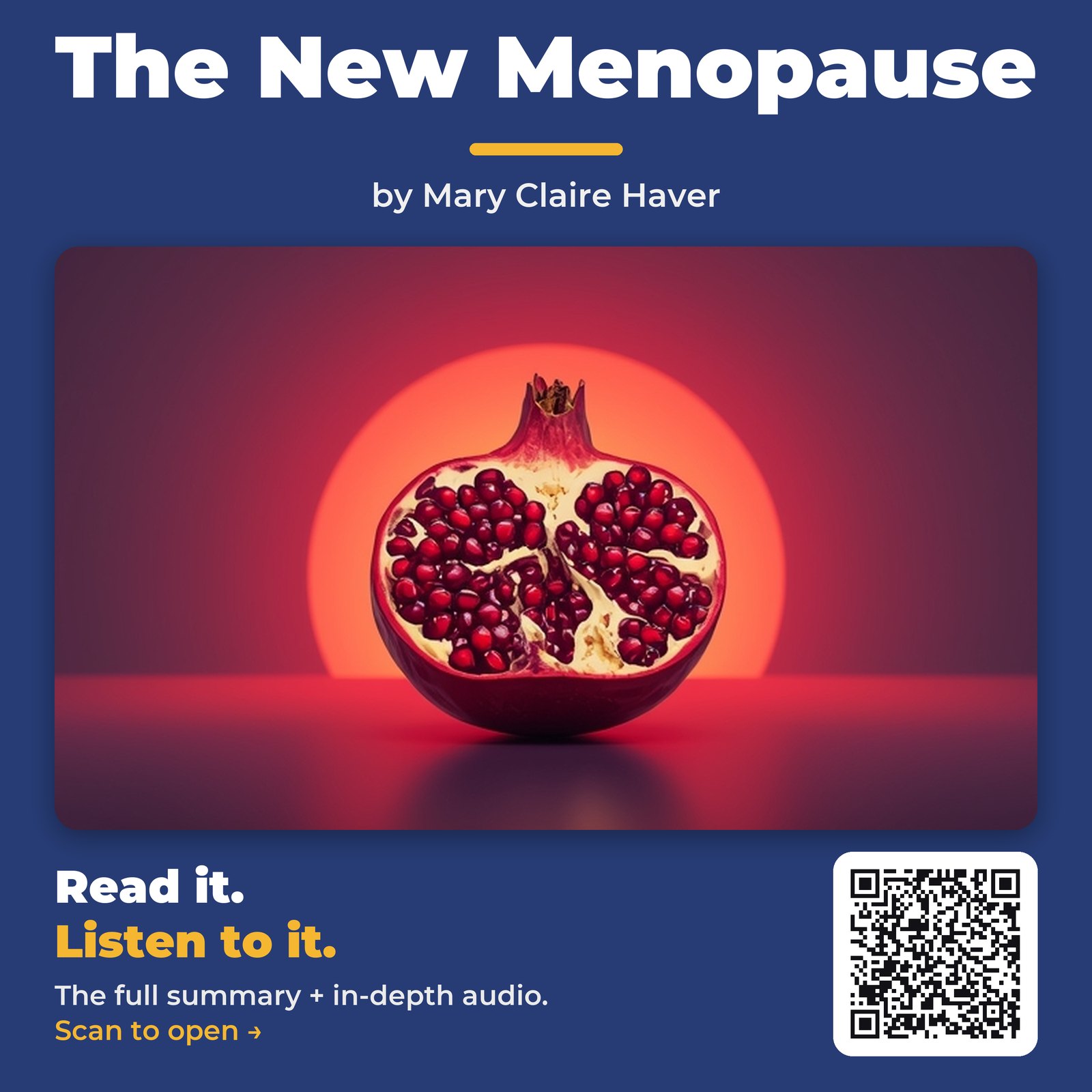 The New Menopause — by Mary Claire Haver