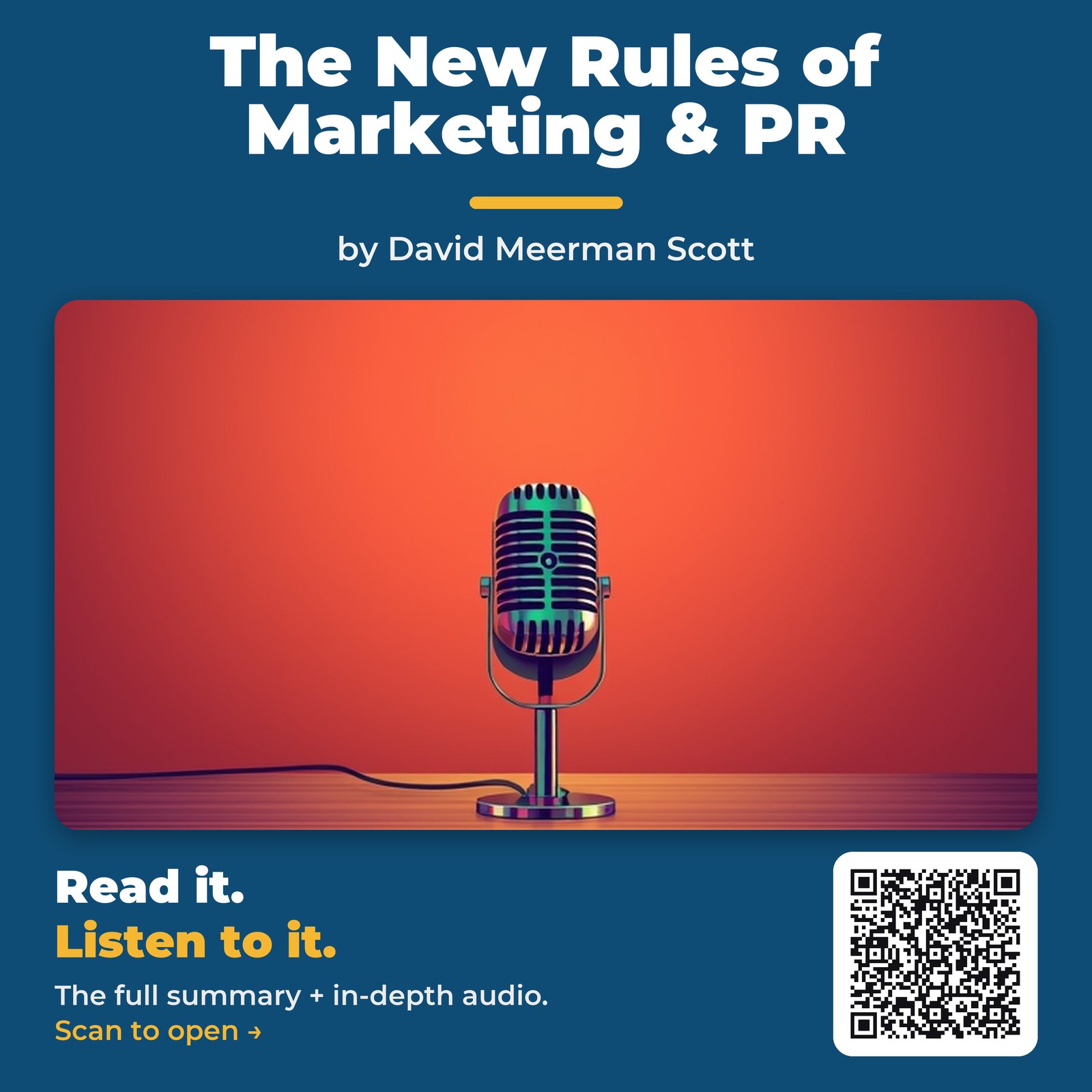 The New Rules of Marketing & PR — by David Meerman Scott