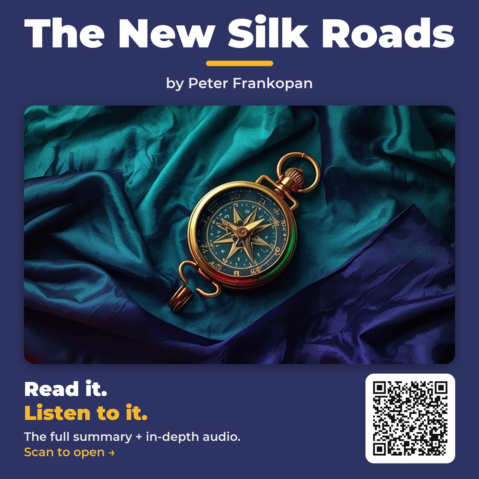 The New Silk Roads — by Peter Frankopan