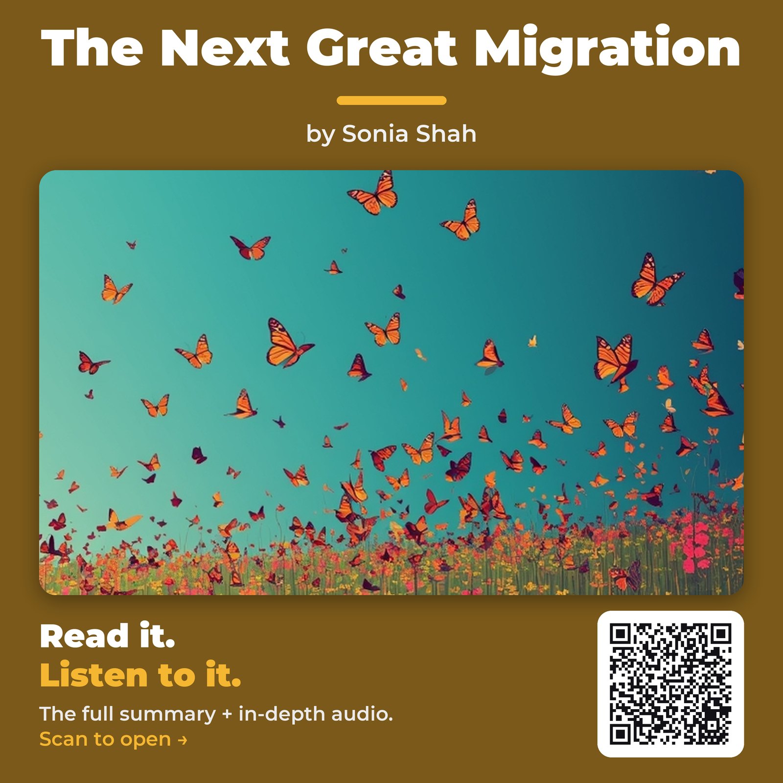 The Next Great Migration — by Sonia Shah