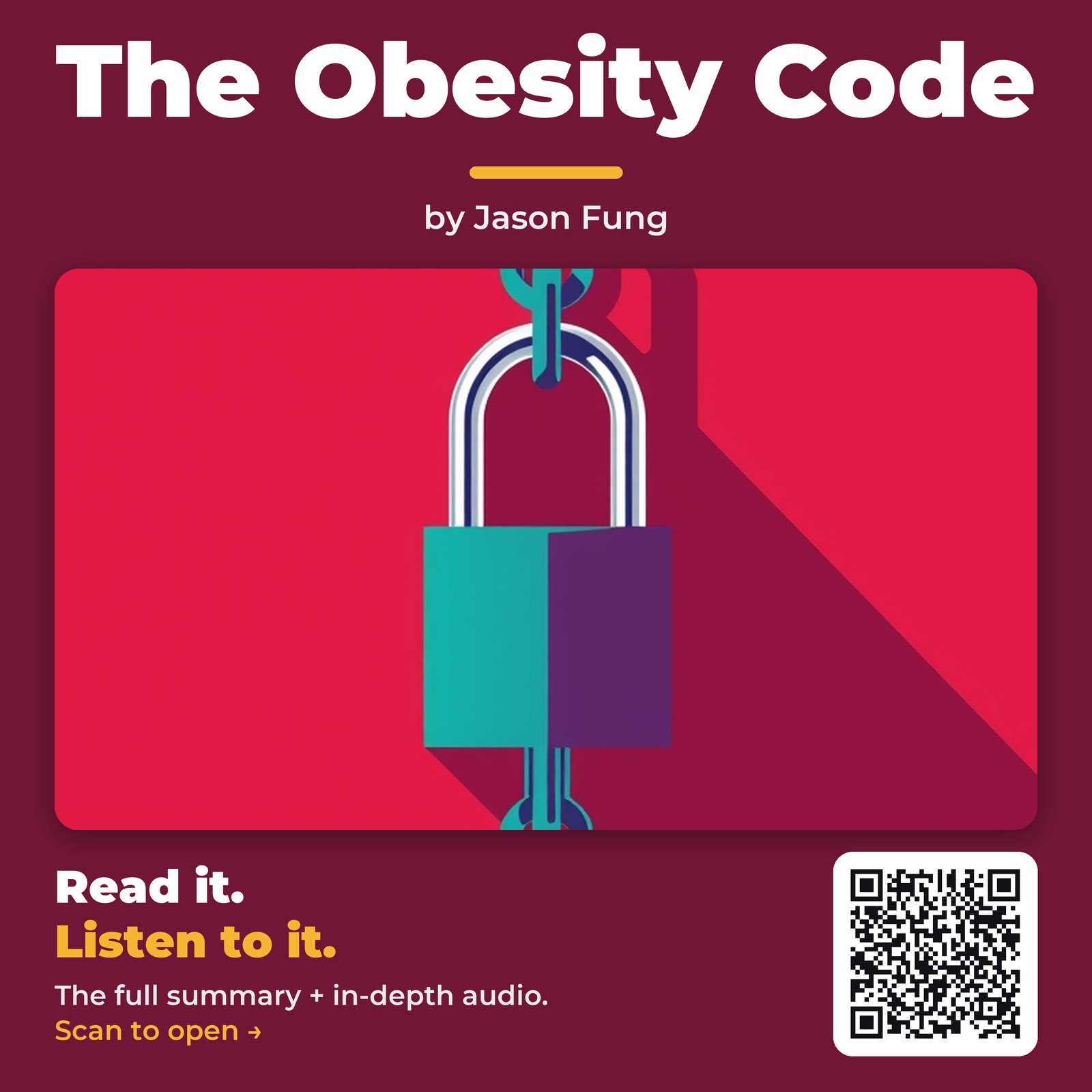 The Obesity Code — by Jason Fung