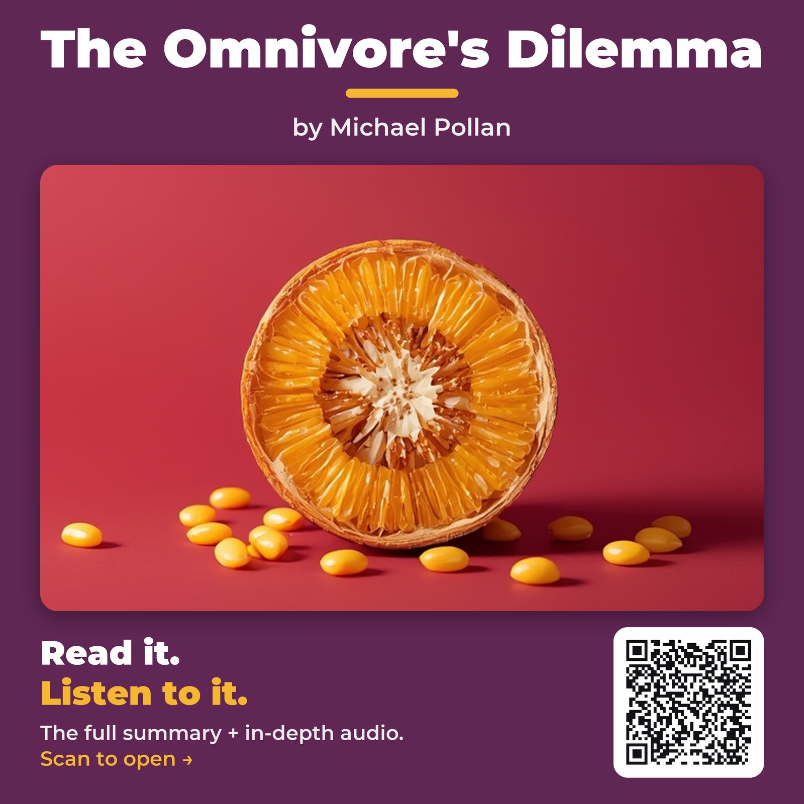 The Omnivore’s Dilemma — by Michael Pollan
