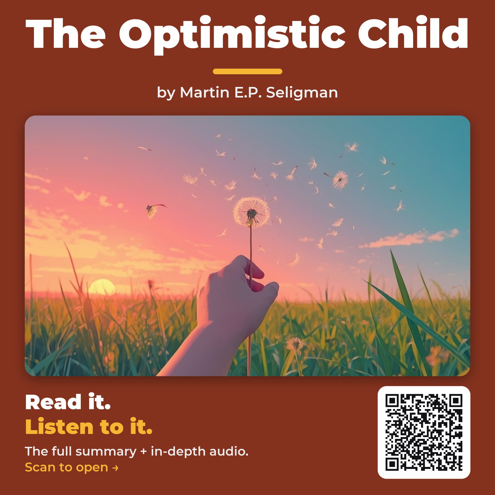 The Optimistic Child — by Martin E.P. Seligman