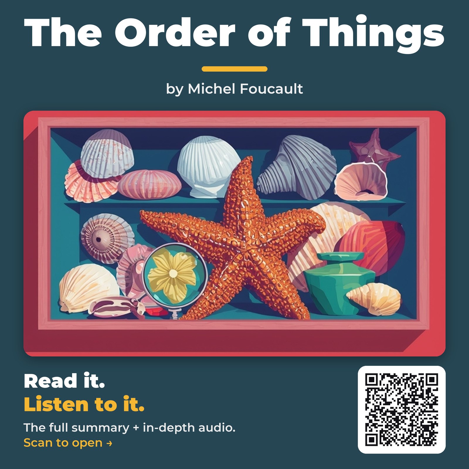 The Order of Things — by Michel Foucault