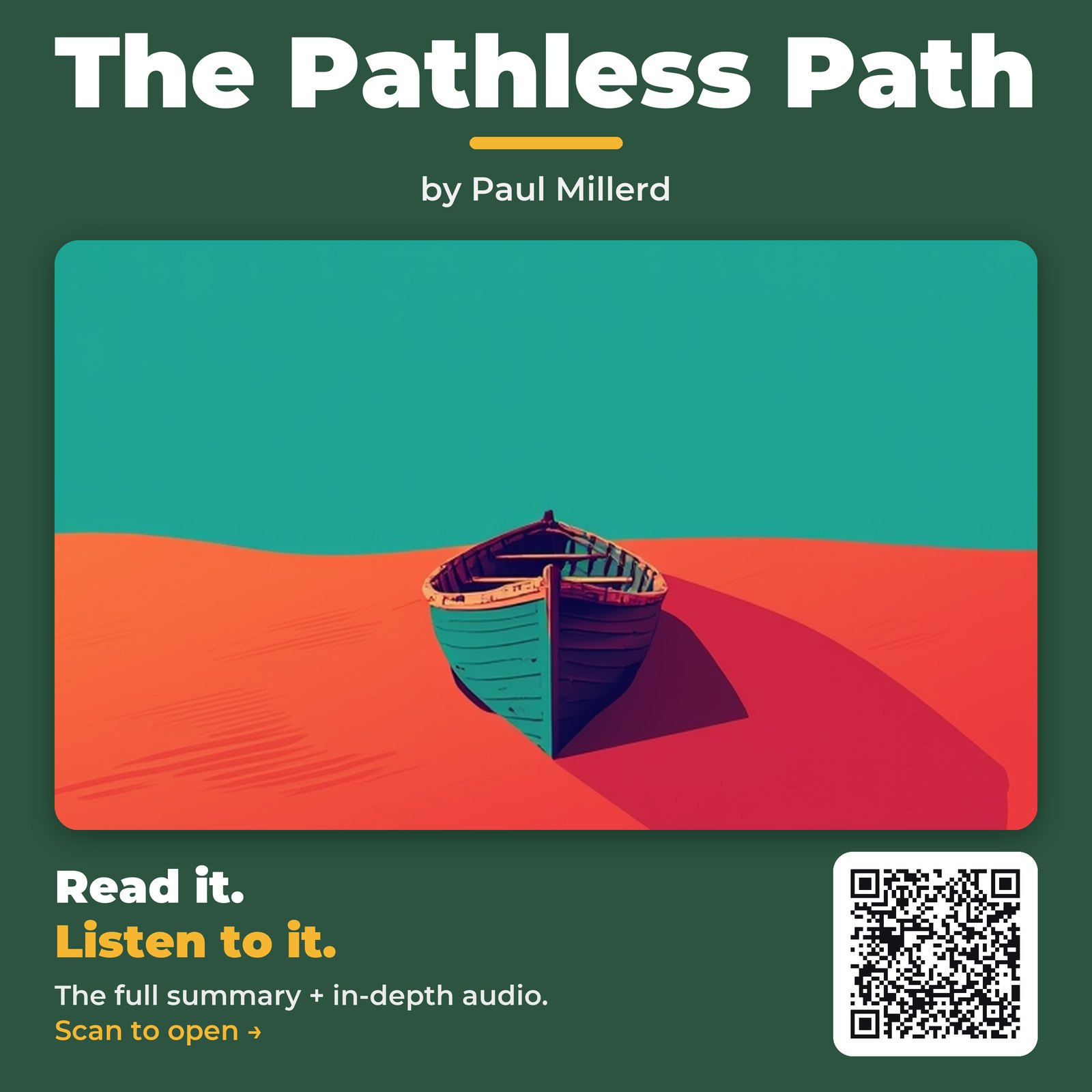 The Pathless Path — by Paul Millerd