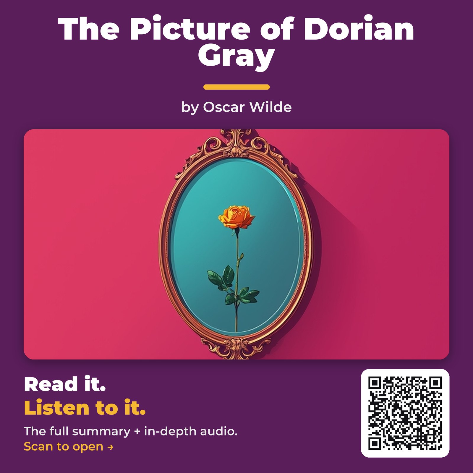 The Picture of Dorian Gray — by Oscar Wilde