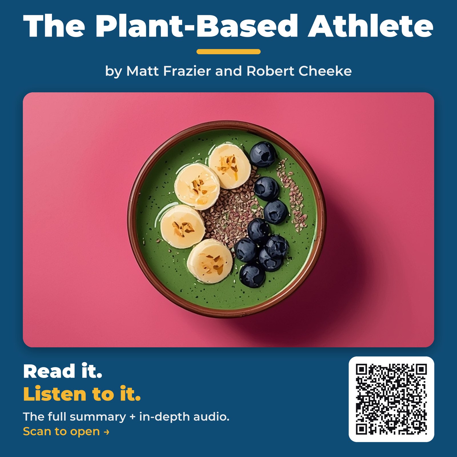 The Plant-Based Athlete — by Matt Frazier and Robert Cheeke