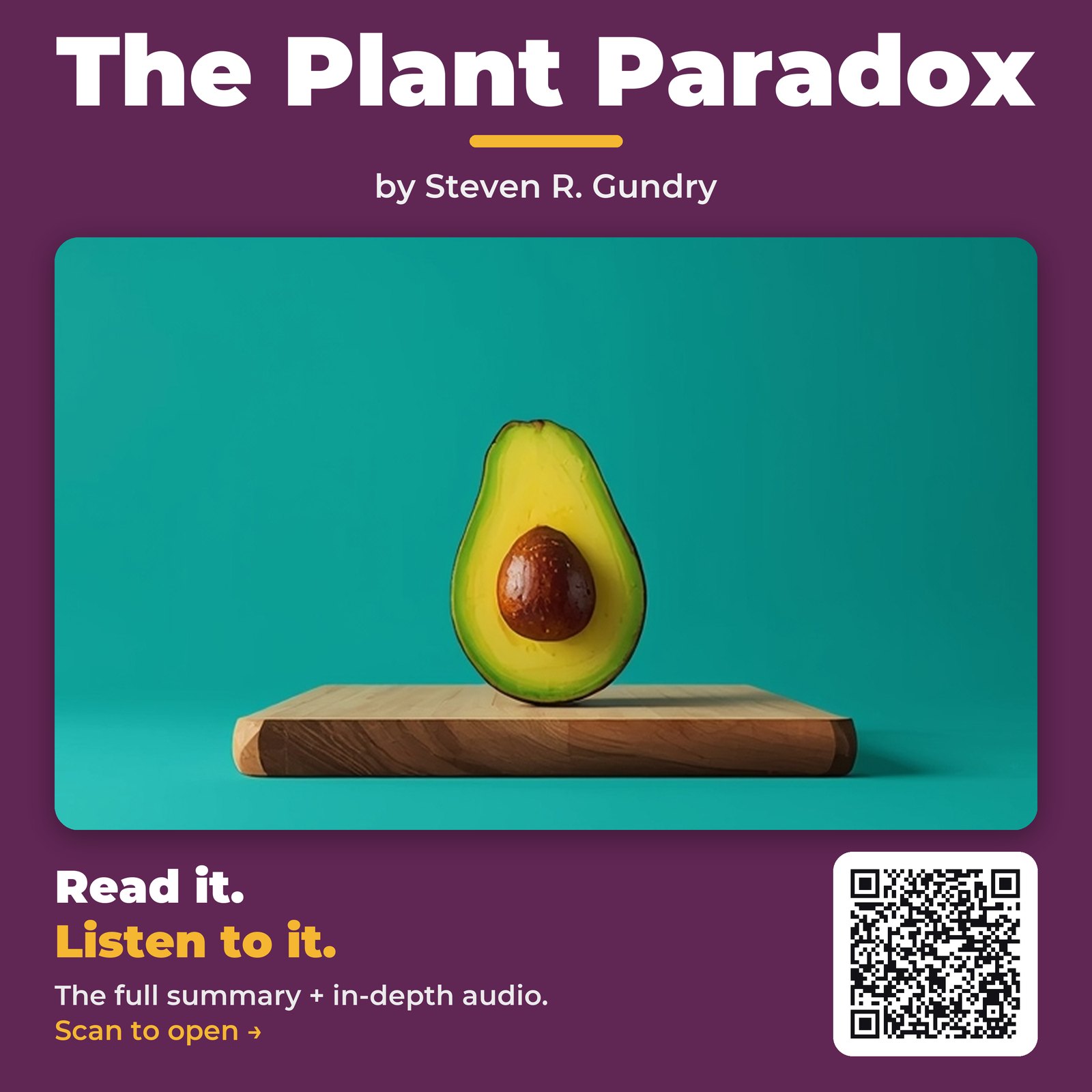 The Plant Paradox — by Steven R. Gundry