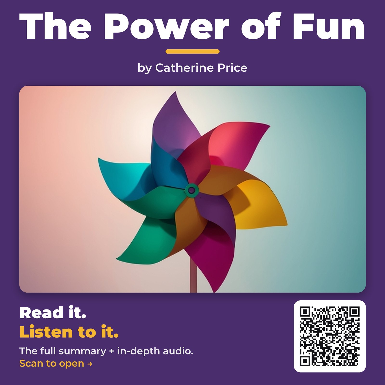 The Power of Fun — by Catherine Price
