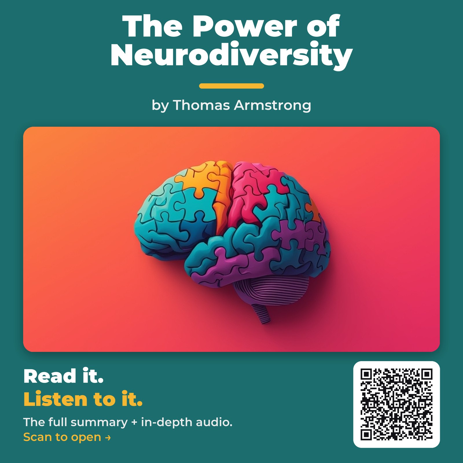 The Power of Neurodiversity — by Thomas Armstrong