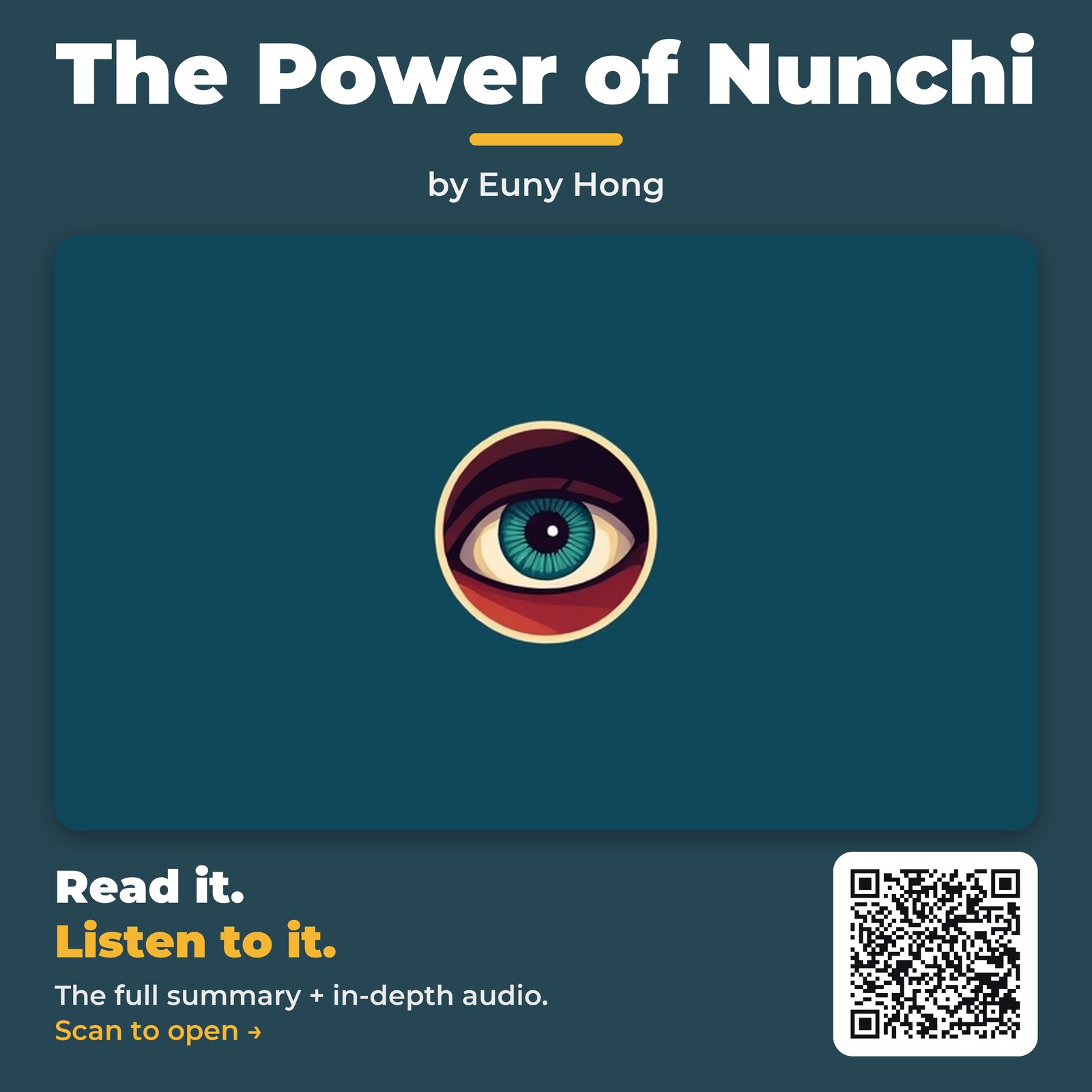 The Power of Nunchi — by Euny Hong