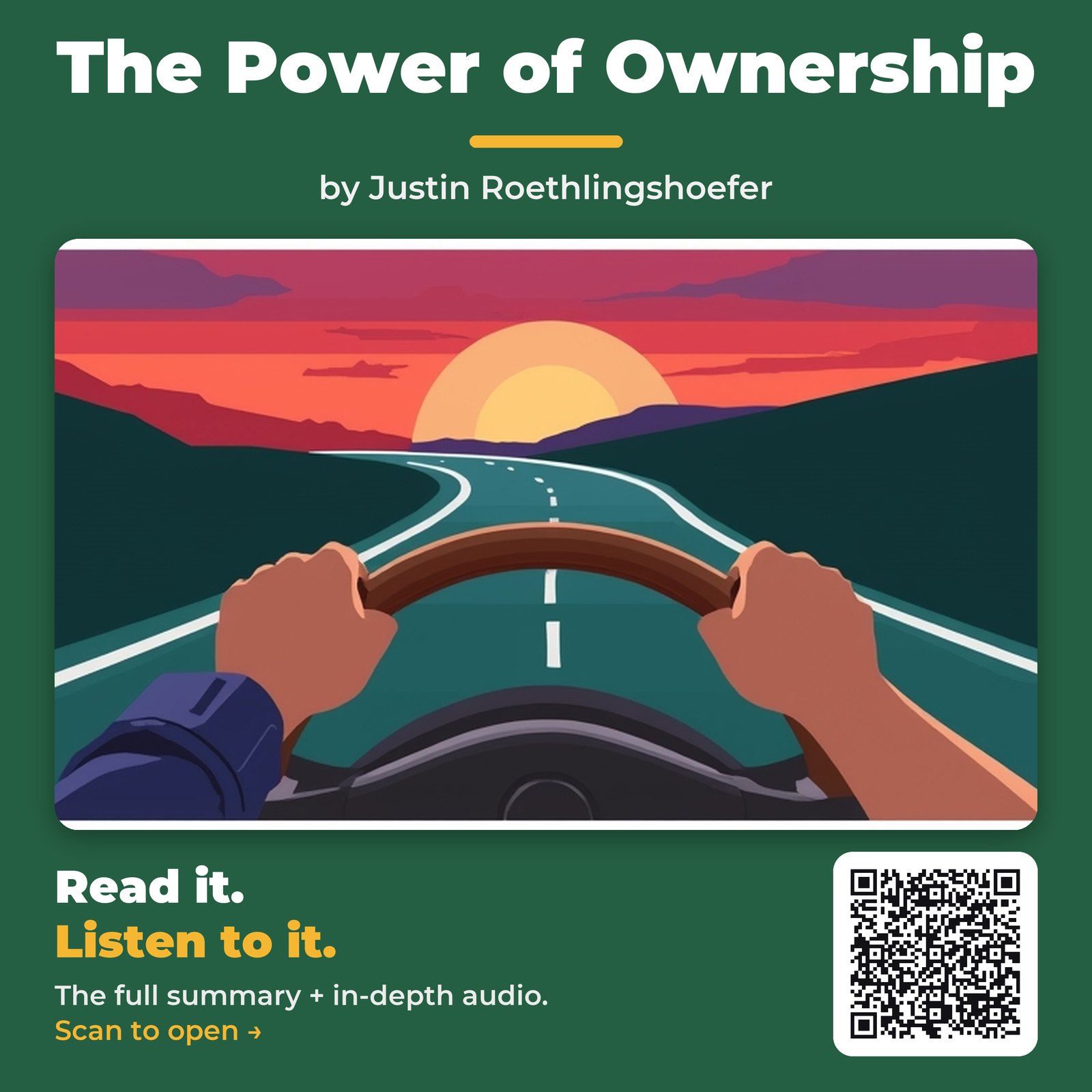 The Power of Ownership — by Justin Roethlingshoefer