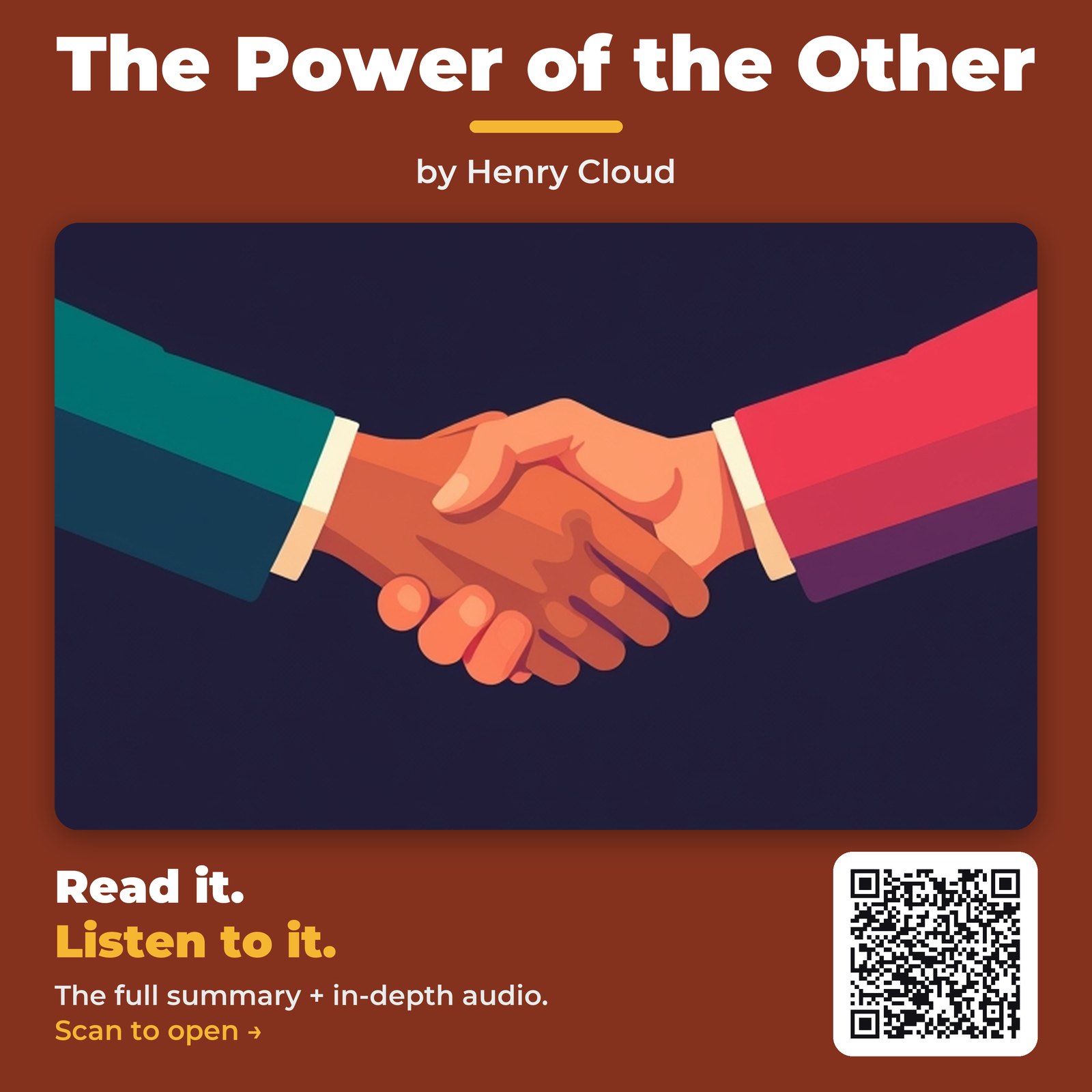 The Power of the Other — by Henry Cloud