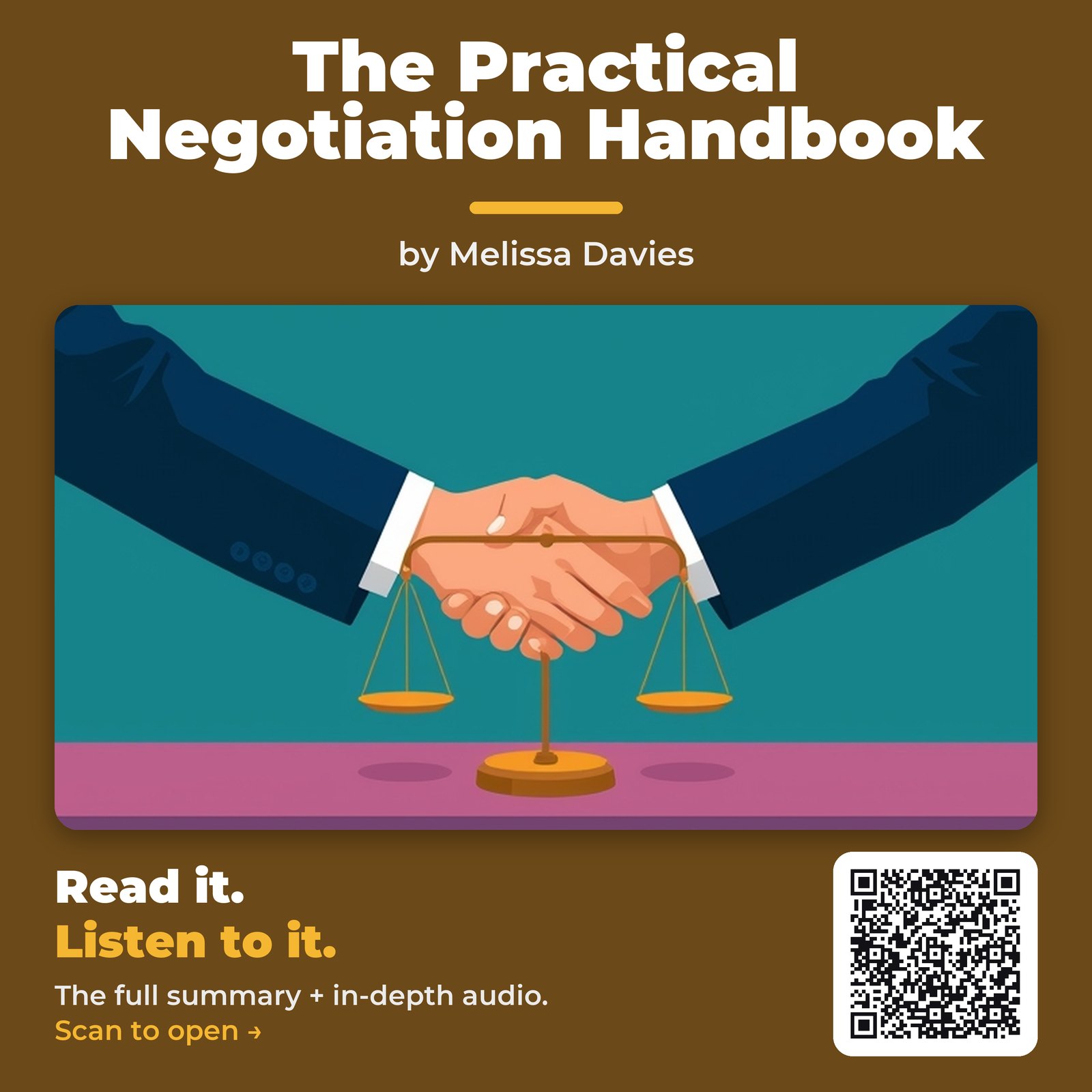 The Practical Negotiation Handbook — by Melissa Davies