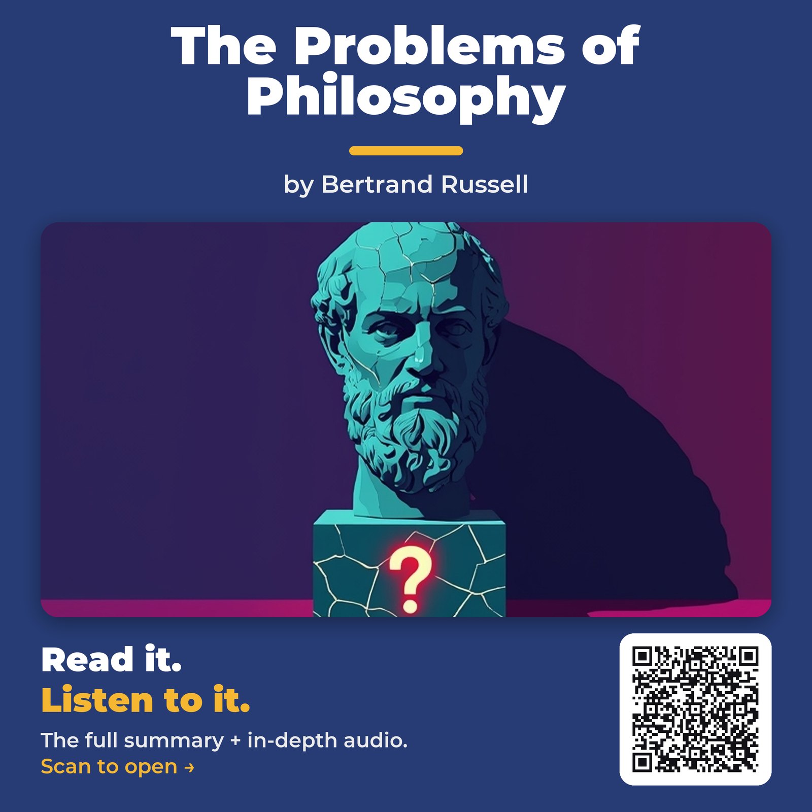 The Problems of Philosophy — by Bertrand Russell