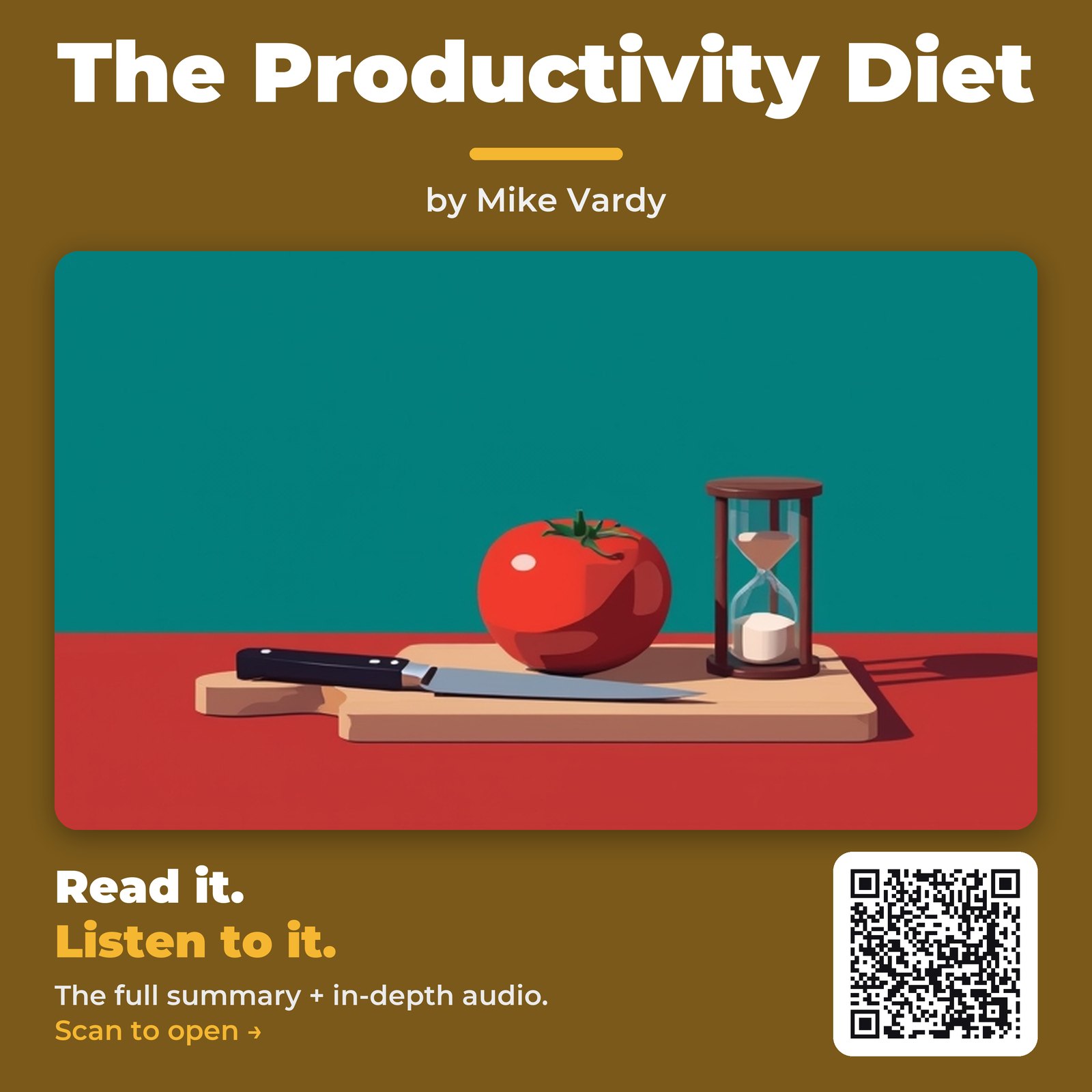 The Productivity Diet — by Mike Vardy