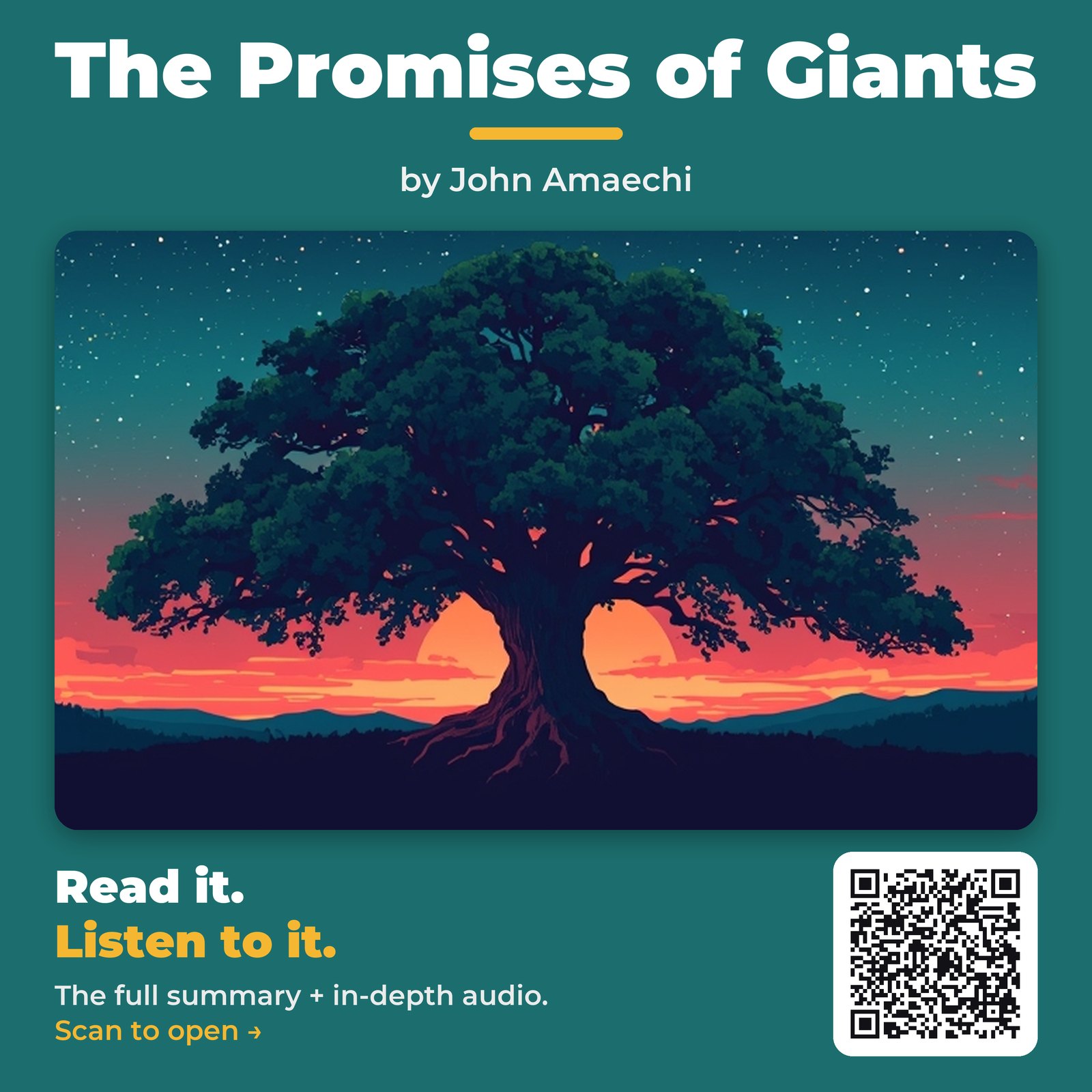 The Promises of Giants — by John Amaechi