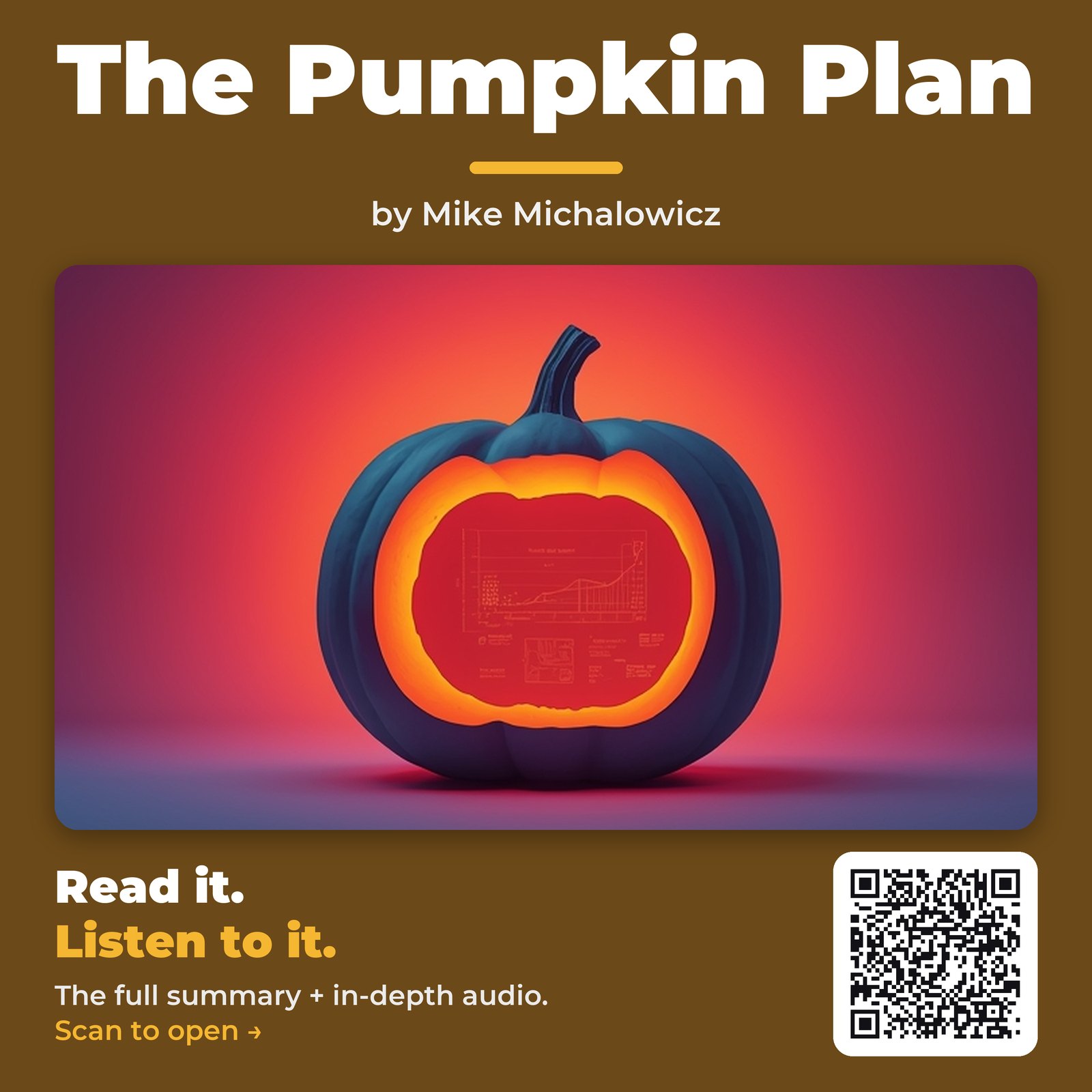The Pumpkin Plan — by Mike Michalowicz
