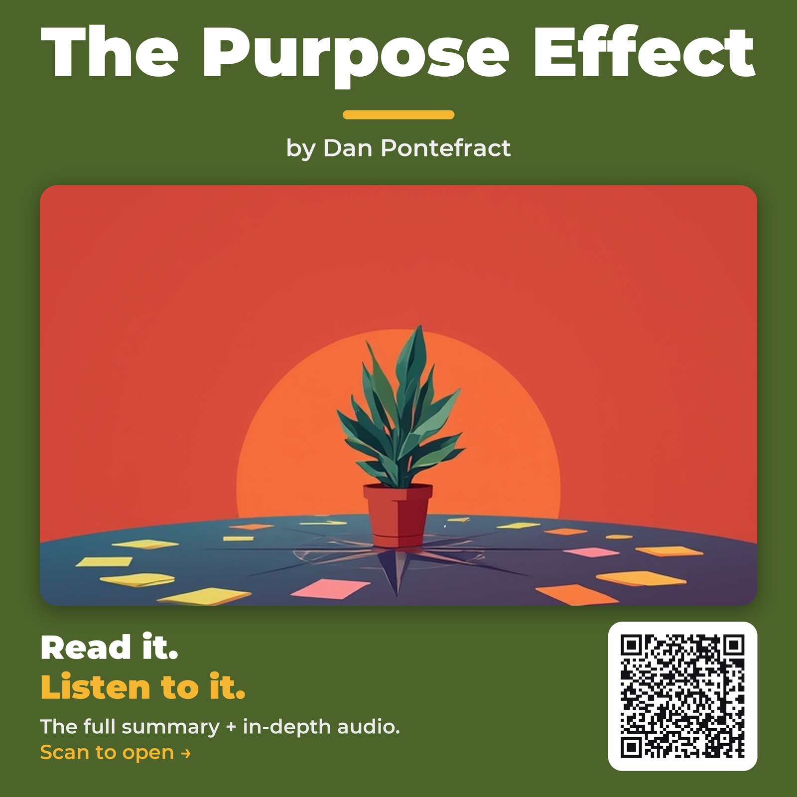 The Purpose Effect — by Dan Pontefract