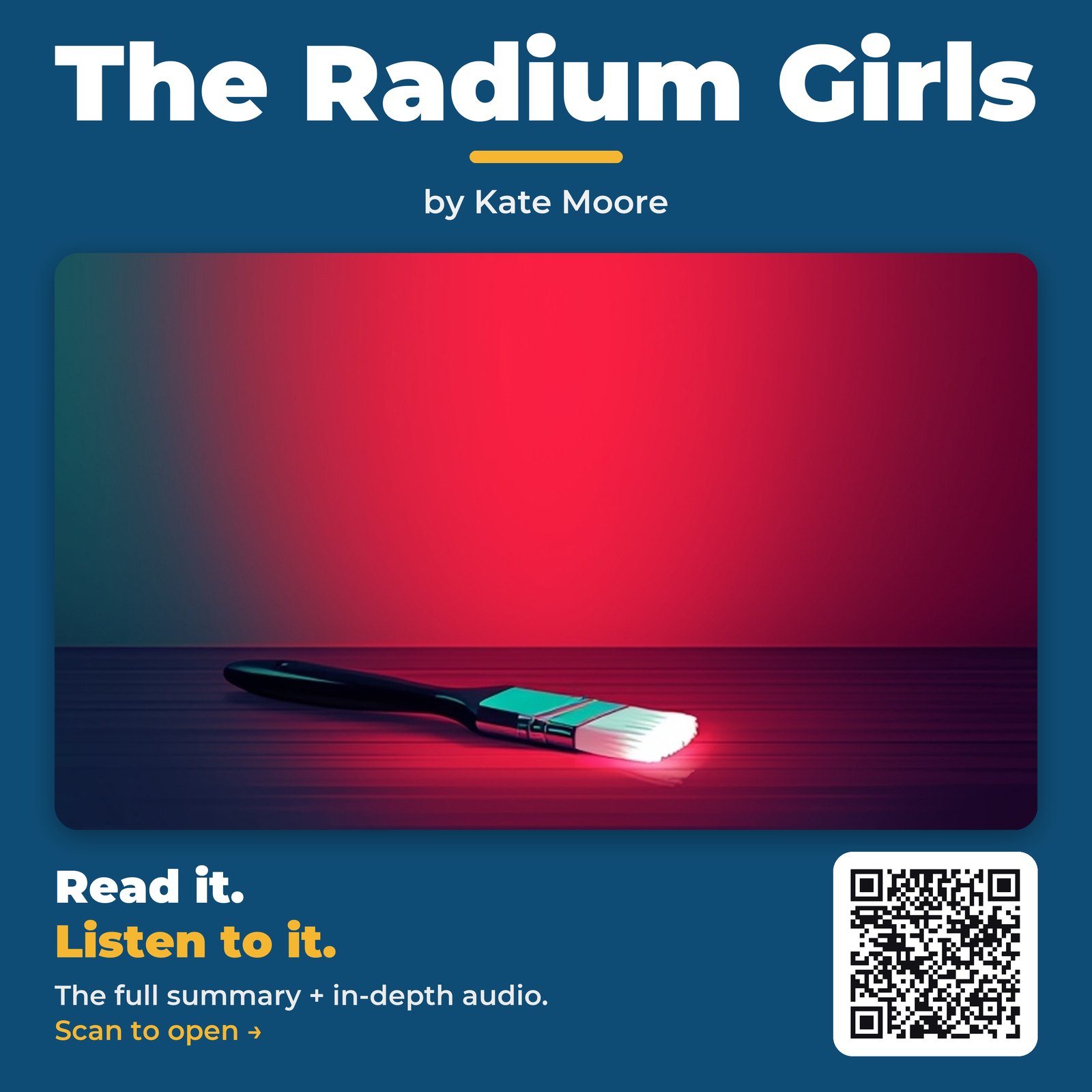 The Radium Girls — by Kate Moore