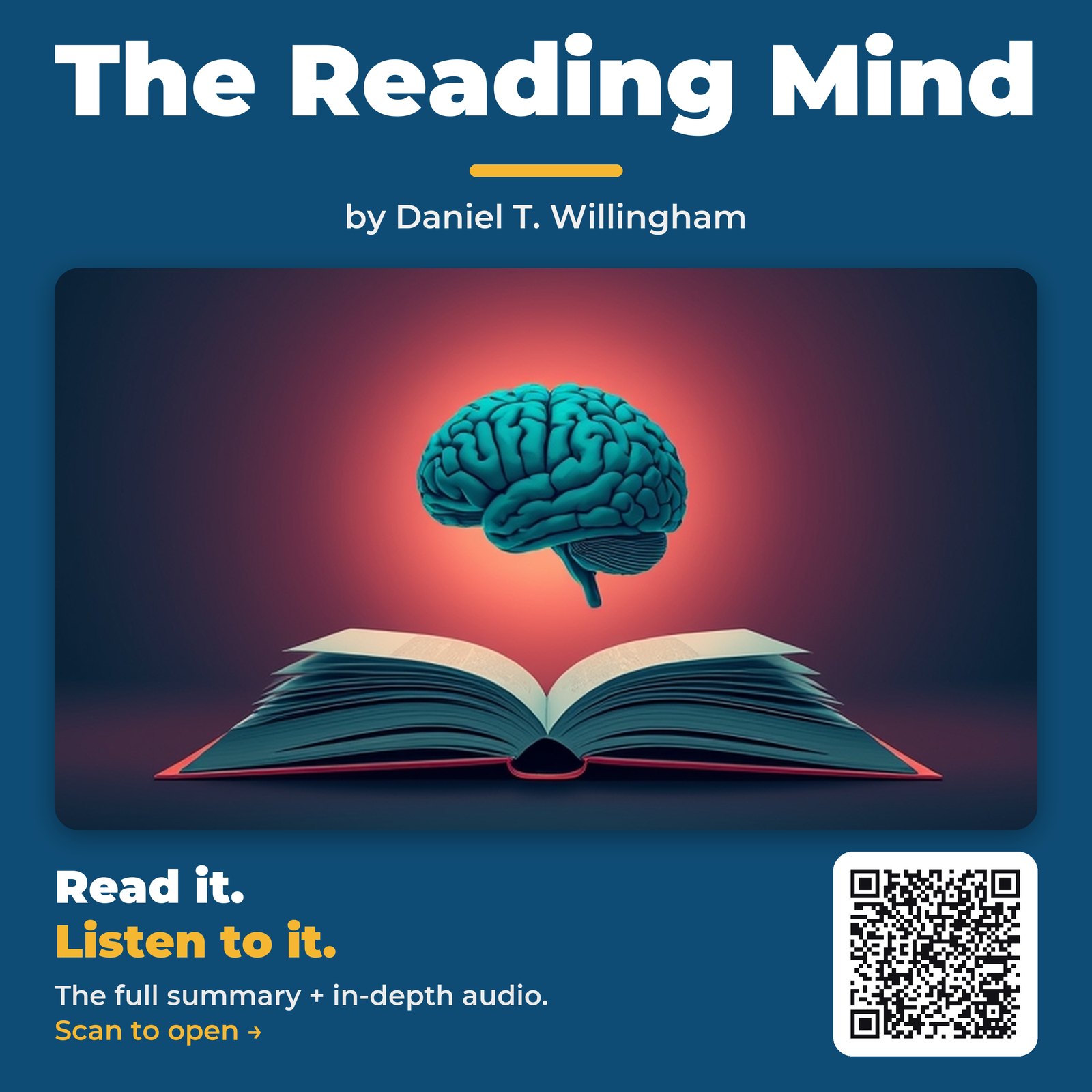 The Reading Mind — by Daniel T. Willingham
