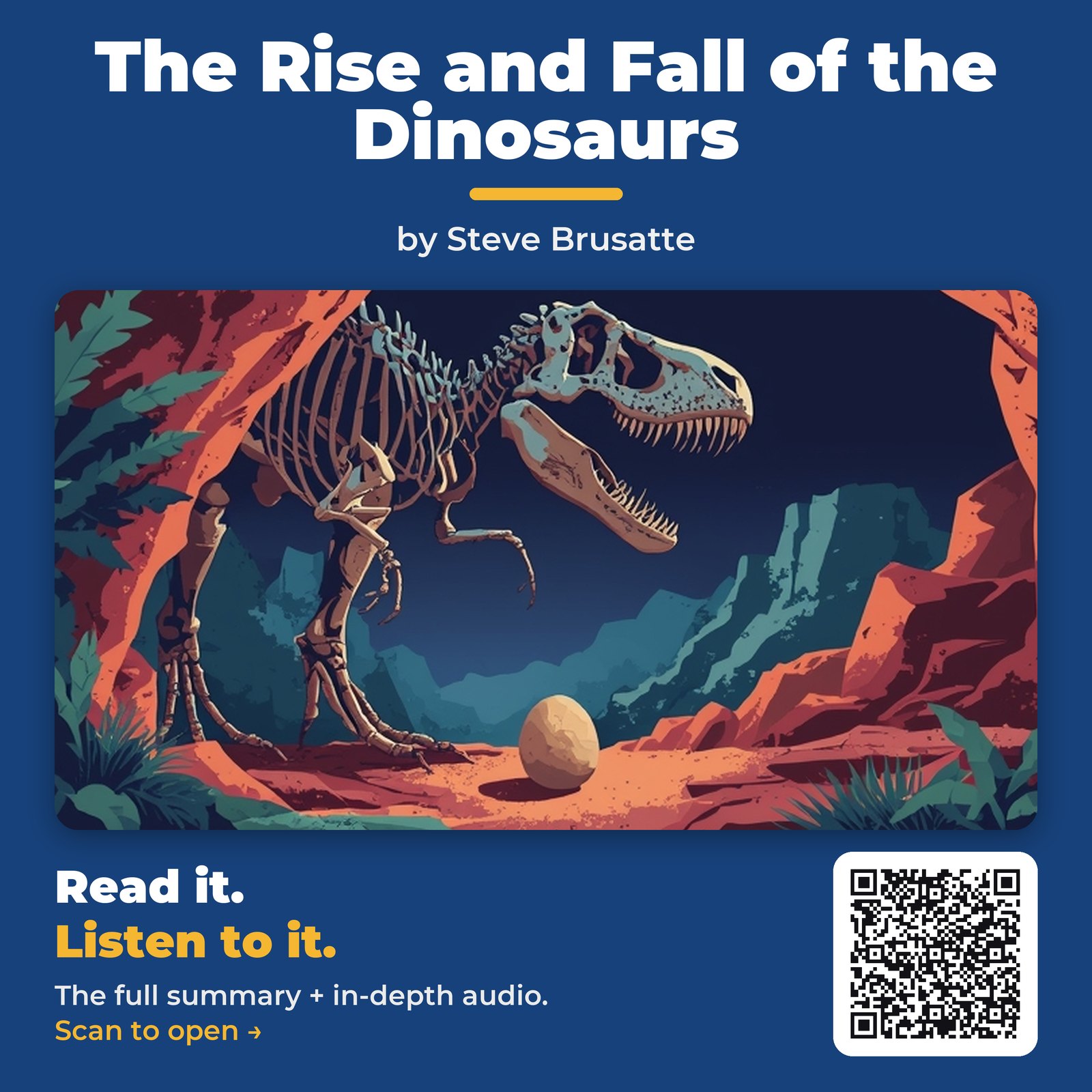 The Rise and Fall of the Dinosaurs — by Steve Brusatte
