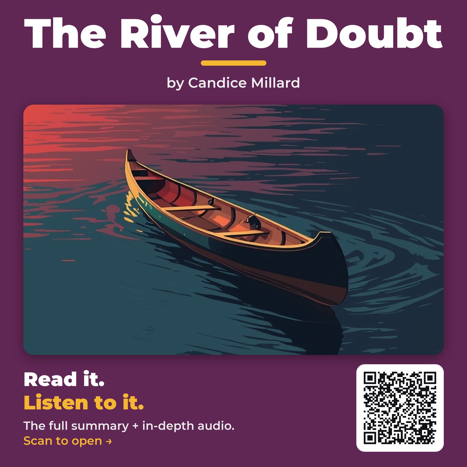 The River of Doubt — by Candice Millard