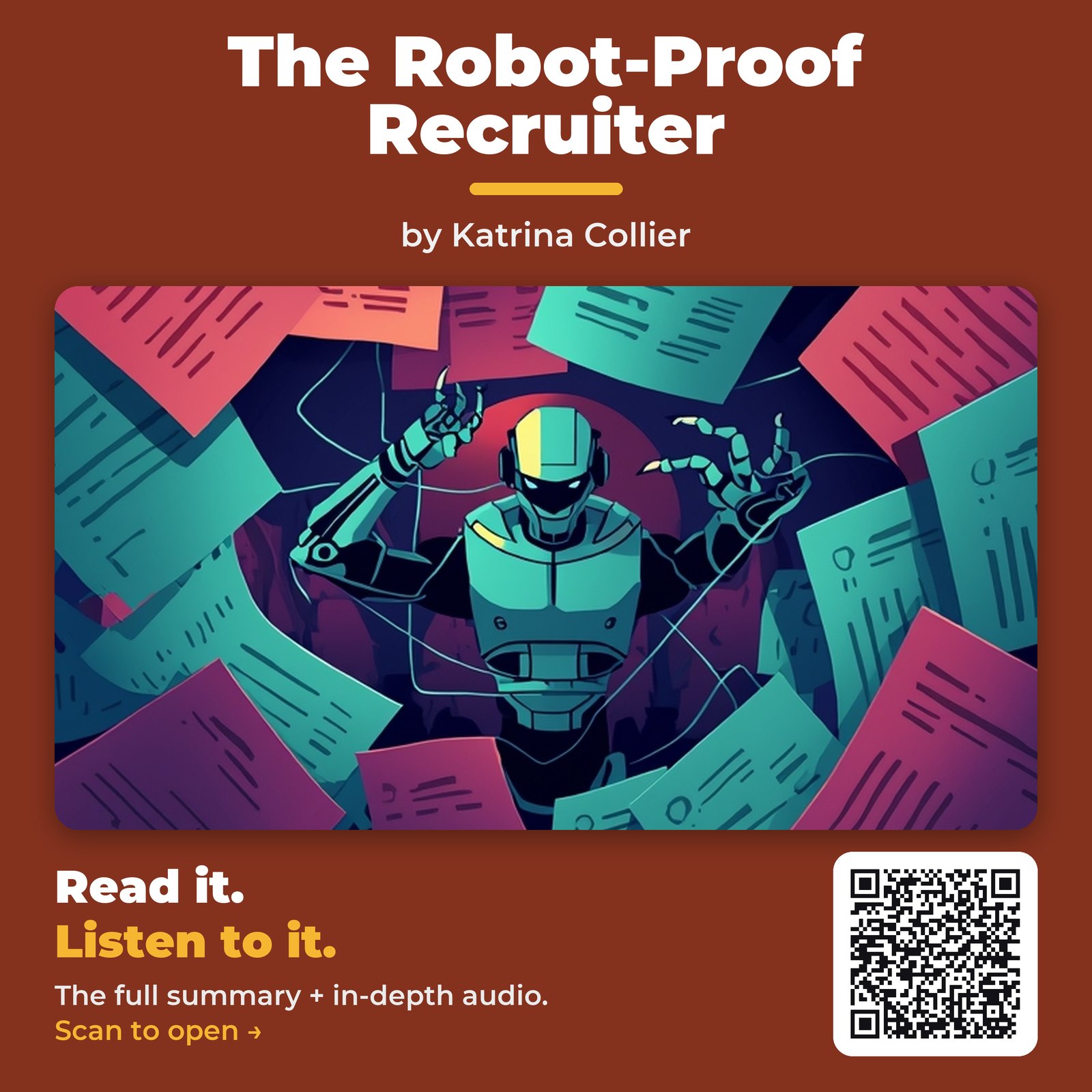 The Robot-Proof Recruiter — by Katrina Collier