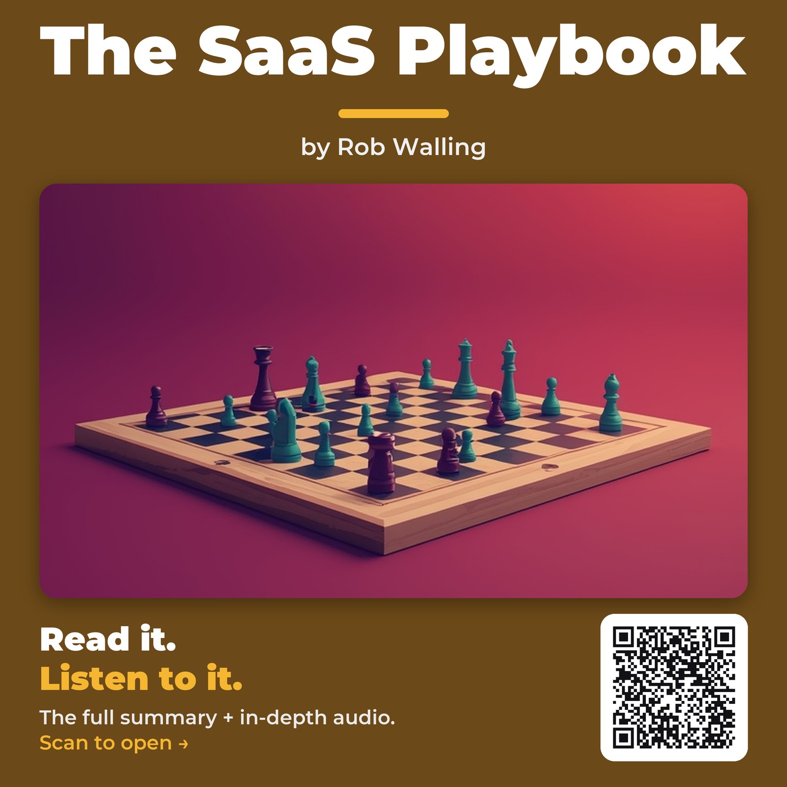 The SaaS Playbook — by Rob Walling