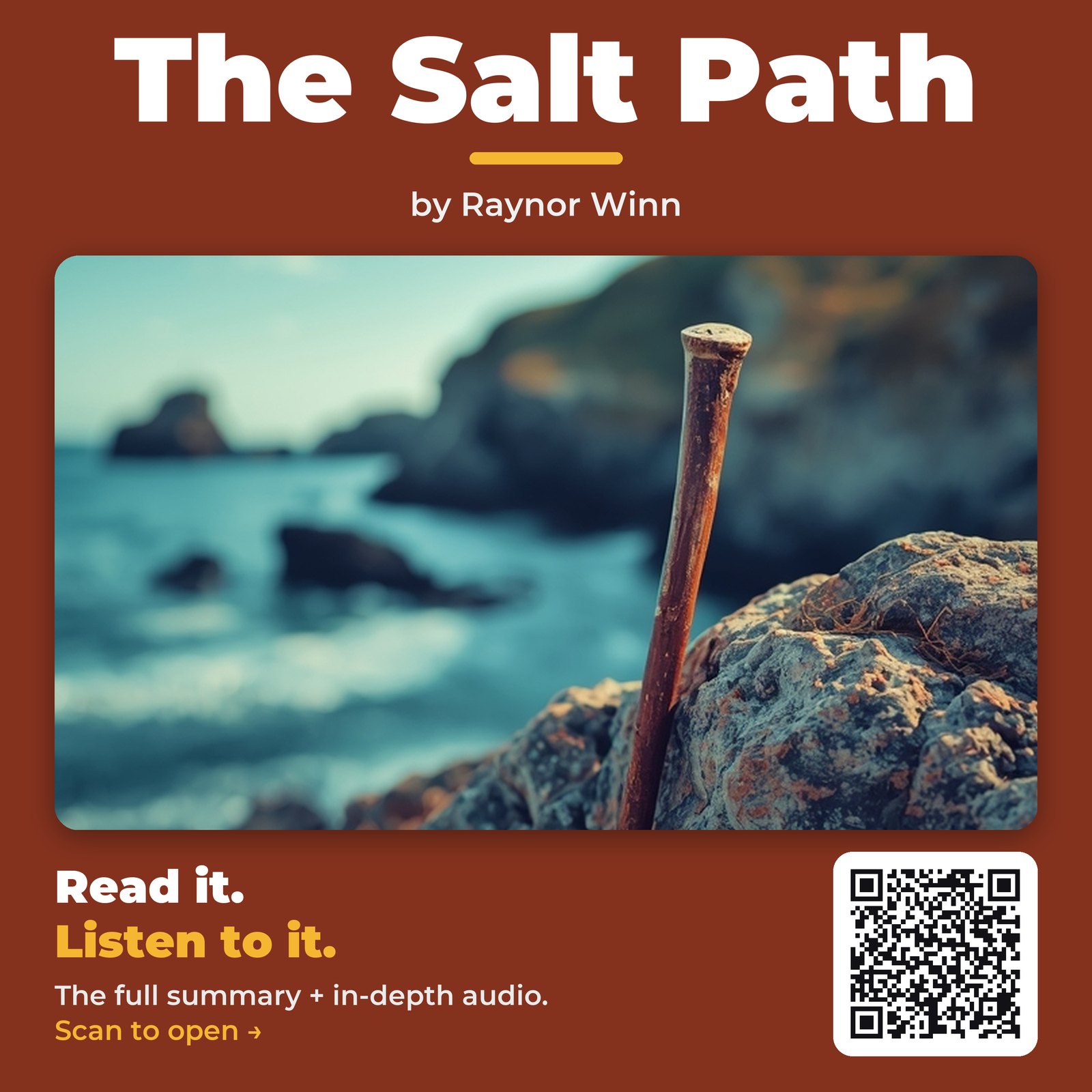The Salt Path — by Raynor Winn