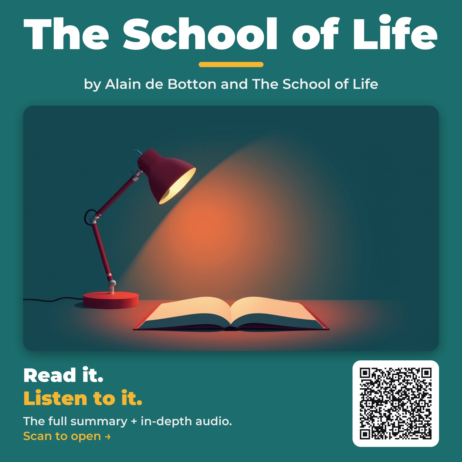 The School of Life — by Alain de Botton and The School of Life