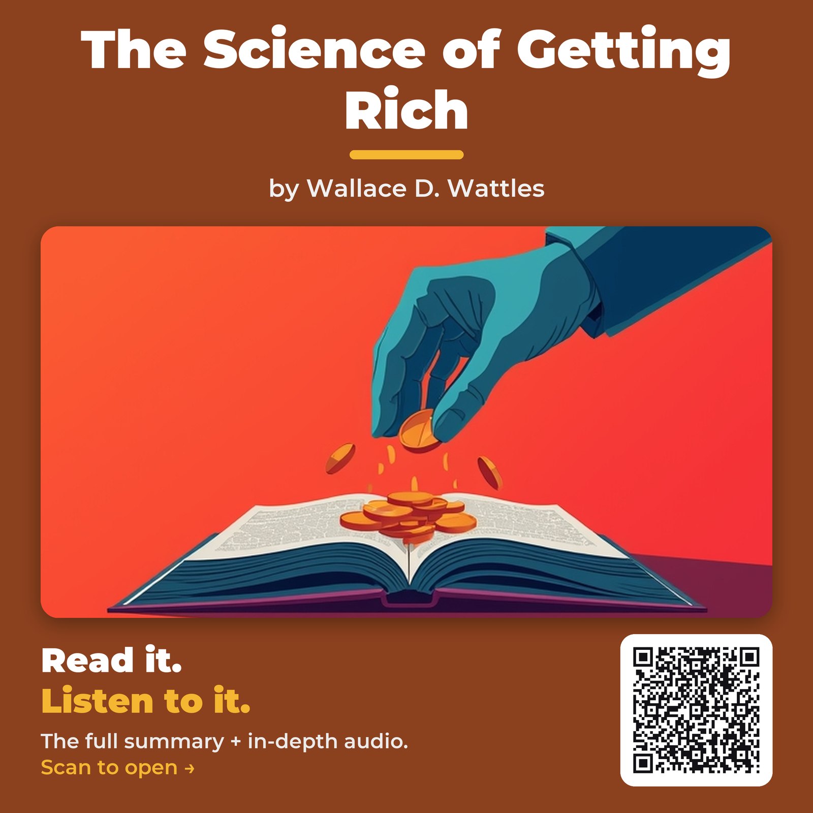 The Science of Getting Rich — by Wallace D. Wattles