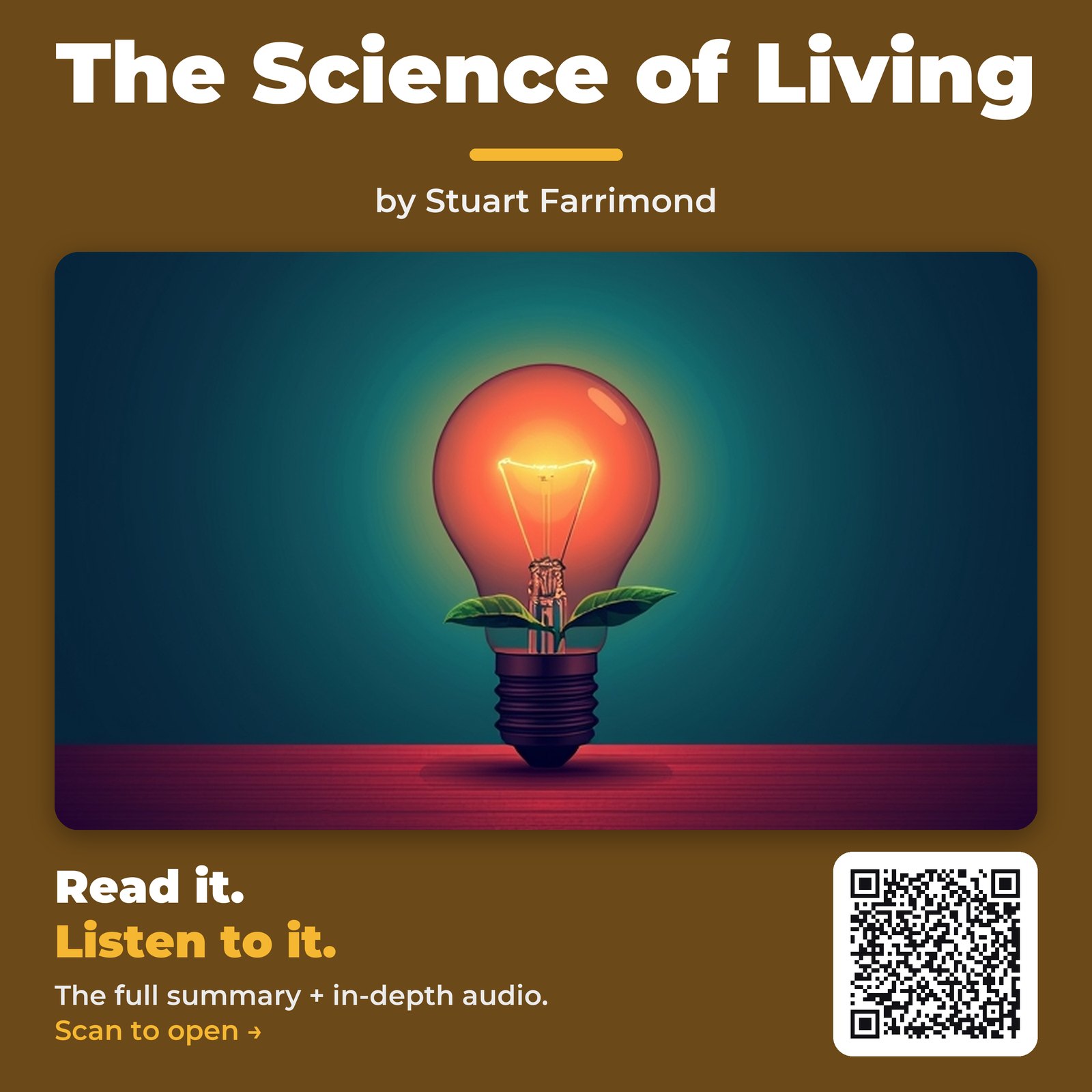 The Science of Living — by Stuart Farrimond