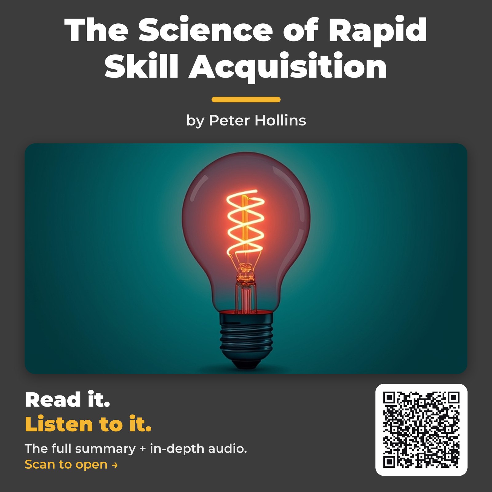 The Science of Rapid Skill Acquisition — by Peter Hollins