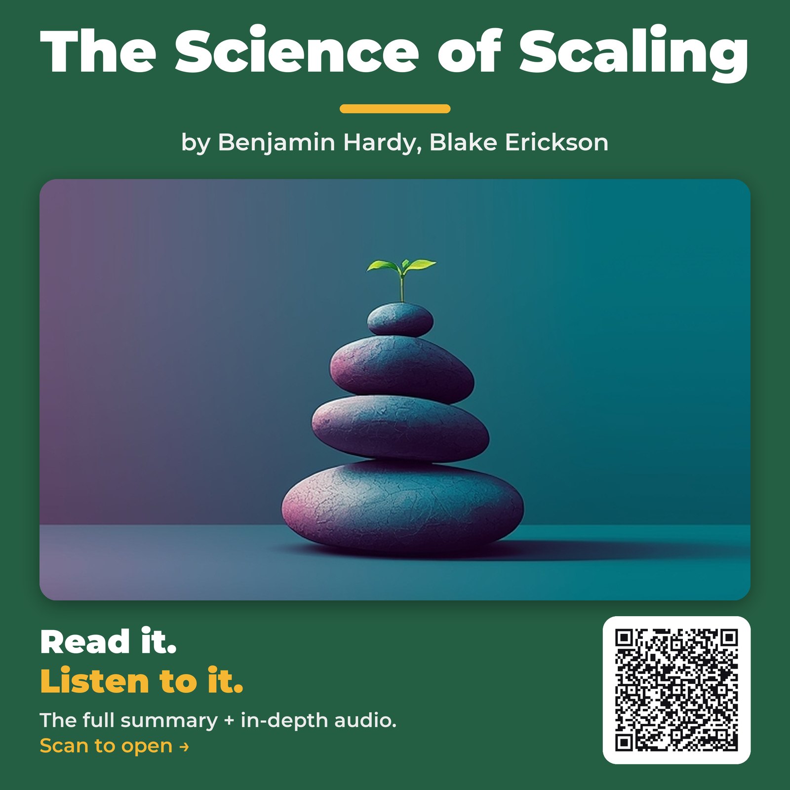 The Science of Scaling — by Benjamin Hardy, Blake Erickson