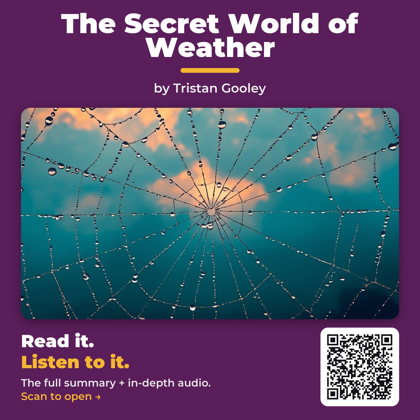 The Secret World of Weather — by Tristan Gooley