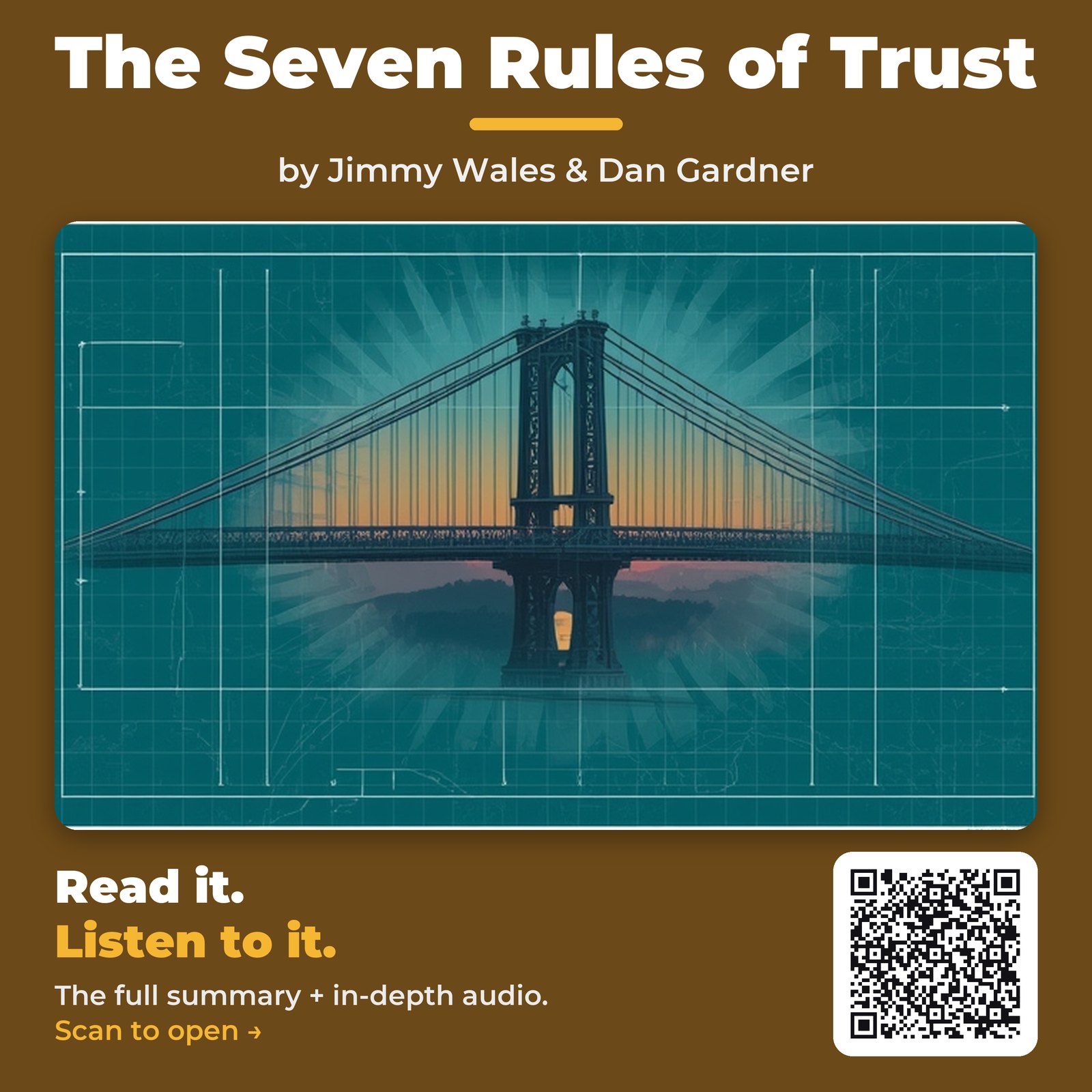 The Seven Rules of Trust — by Jimmy Wales & Dan Gardner